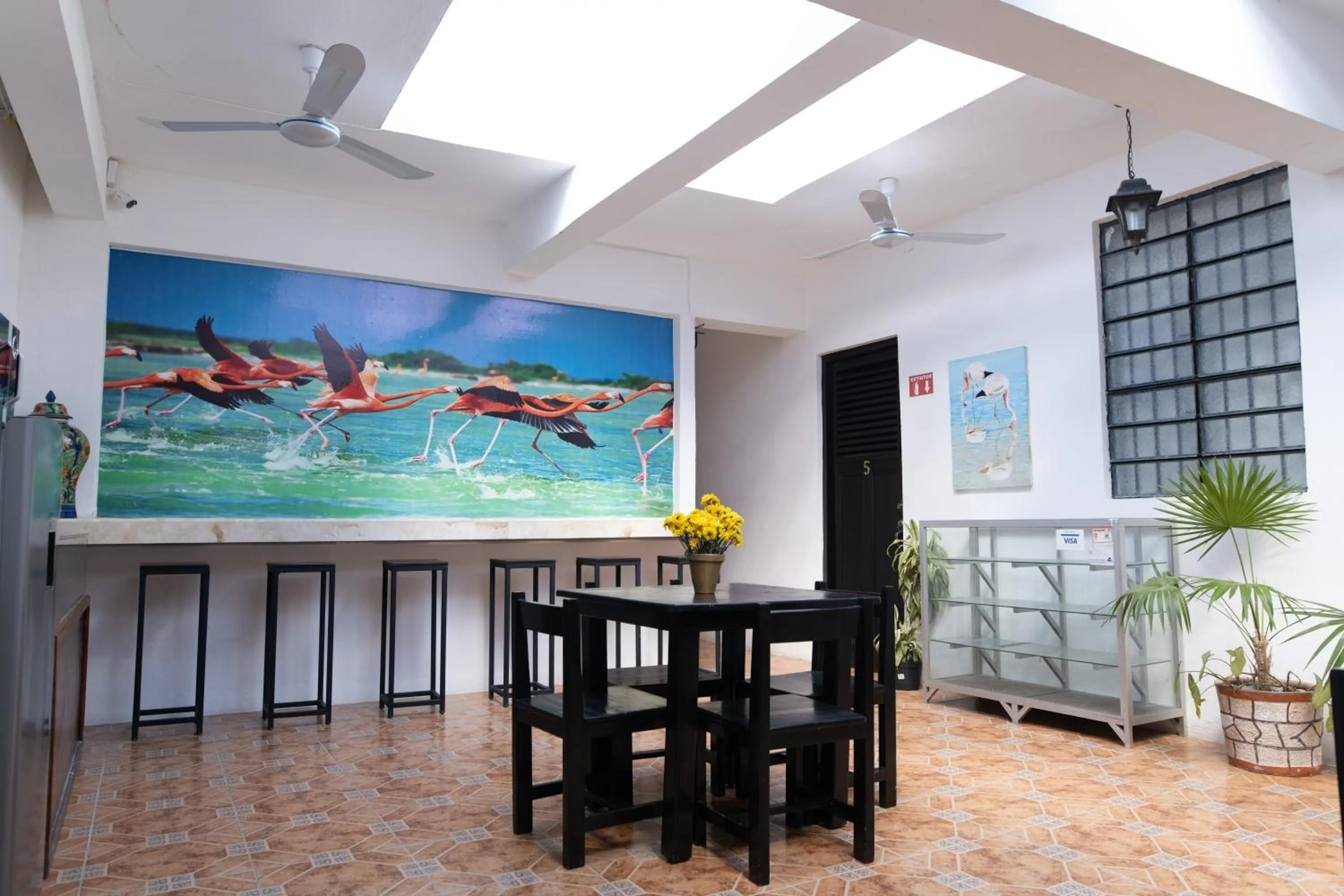 Living room in Hotel La Catedral Mérida