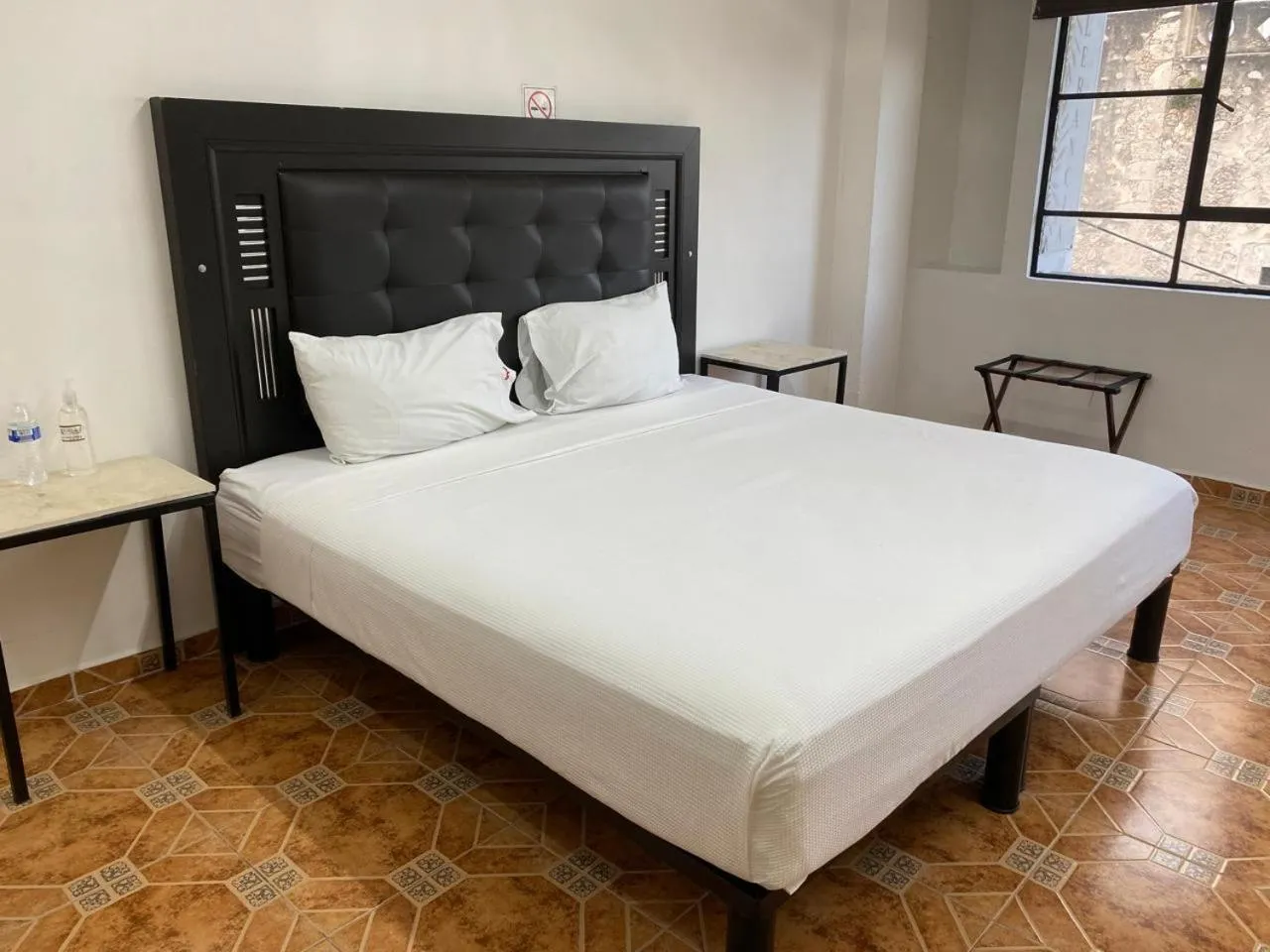 Bed in Hotel La Catedral Mérida