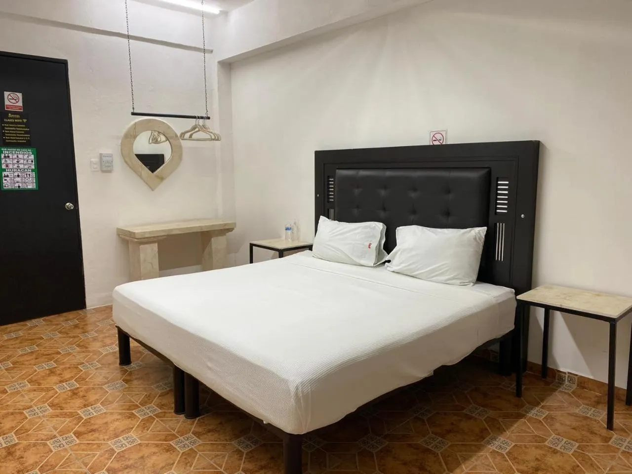 Bed in Hotel La Catedral Mérida