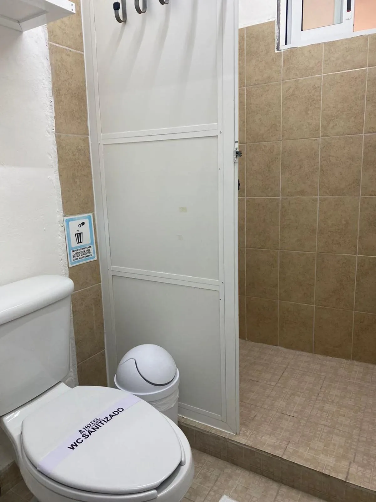 Bathroom in Hotel La Catedral Mérida