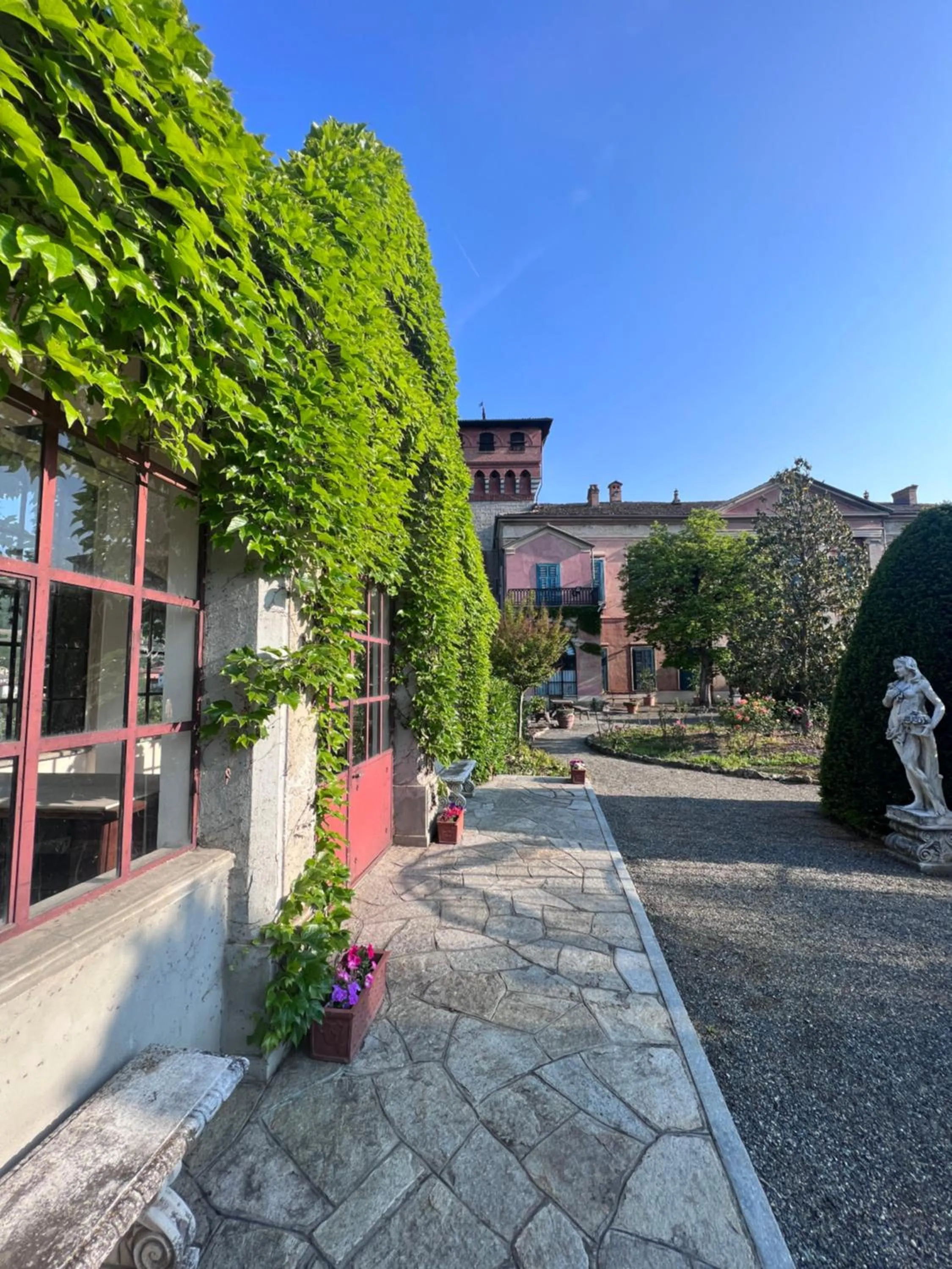 Garden in Il Castello di Bubbio