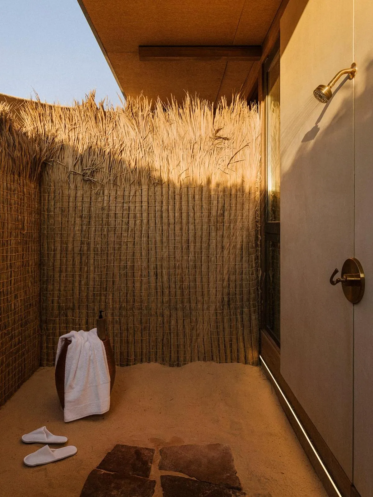 Shower in Our Habitas AlUla