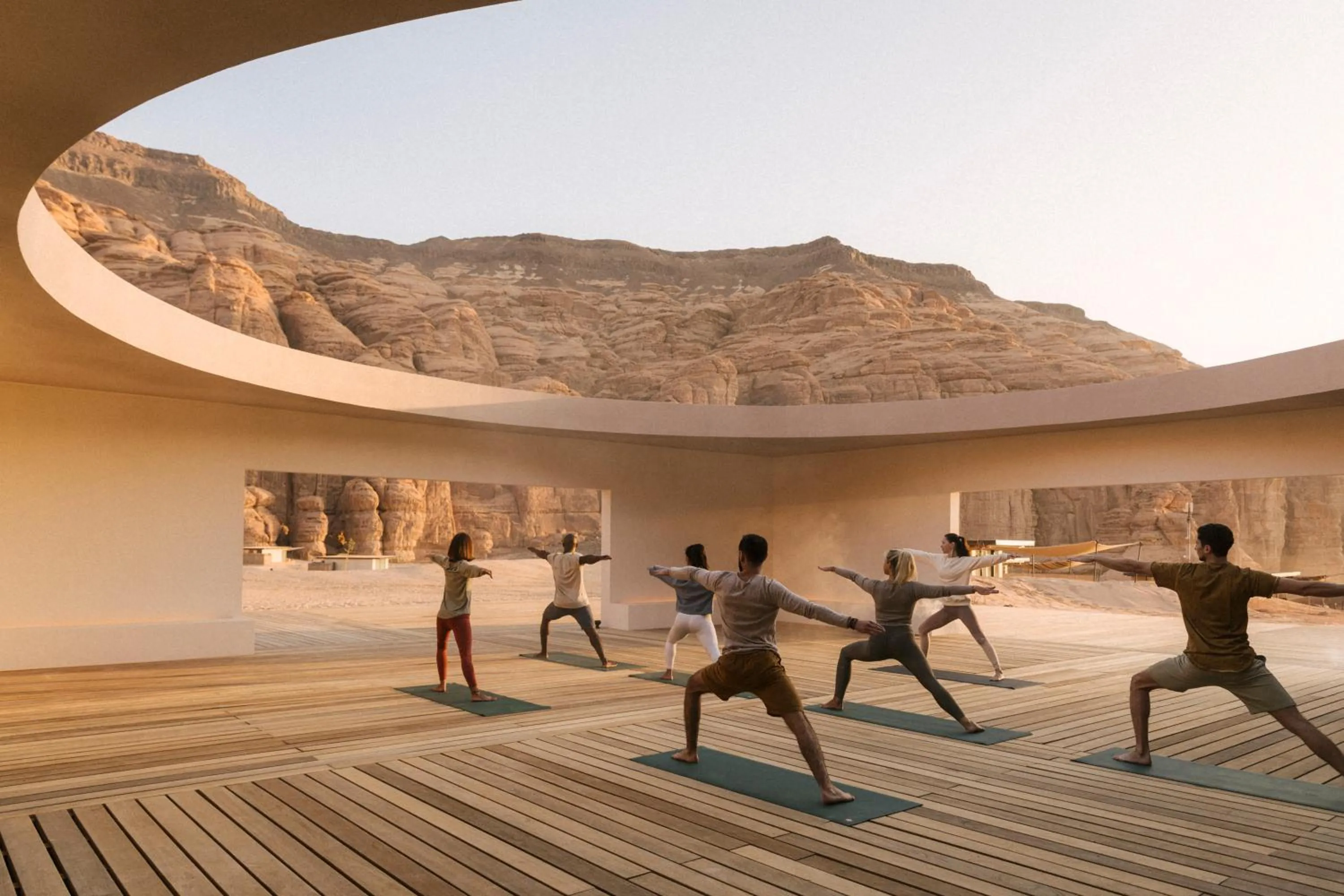 Fitness centre/facilities in Our Habitas AlUla