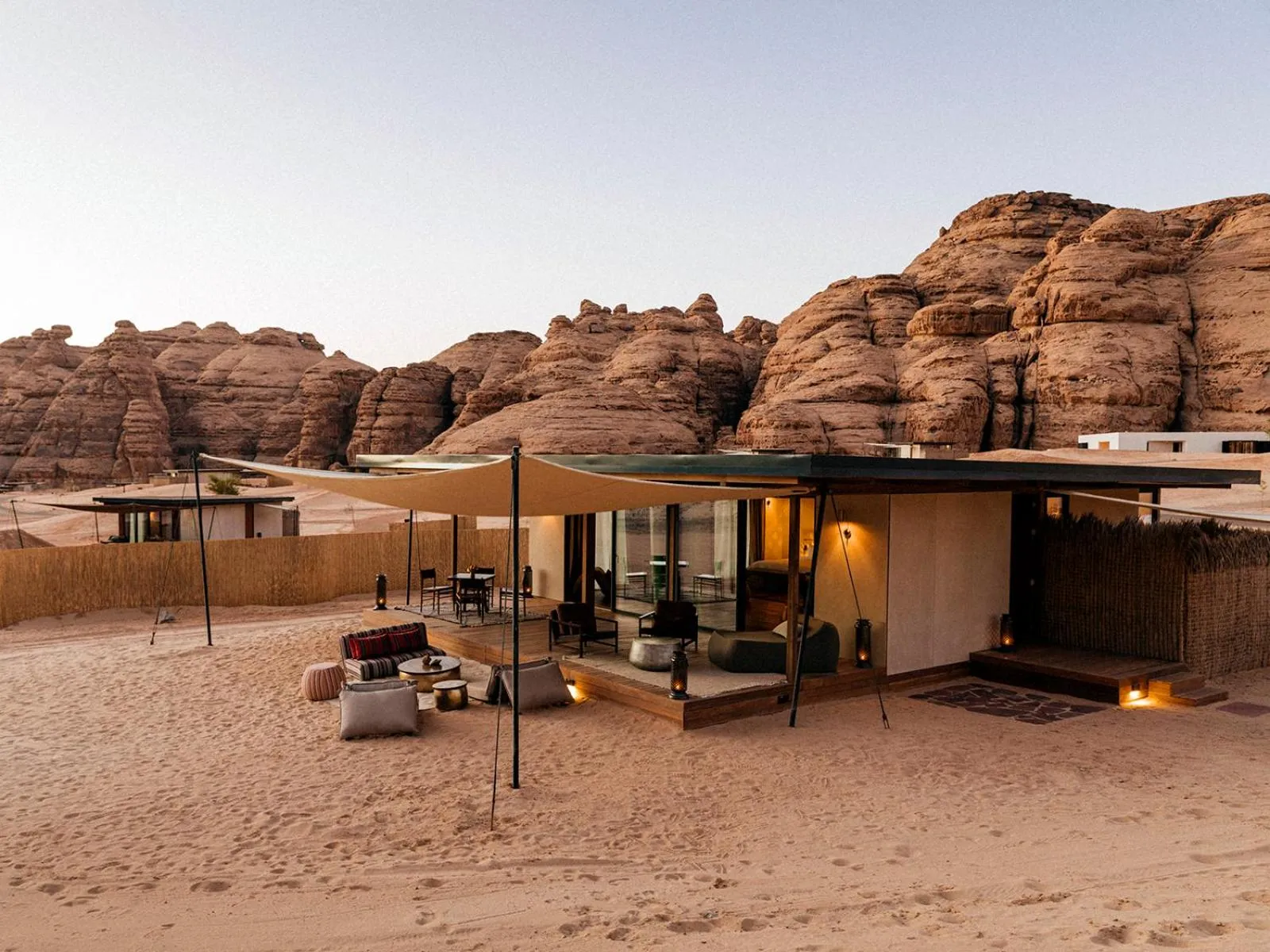 Natural landscape in Our Habitas AlUla