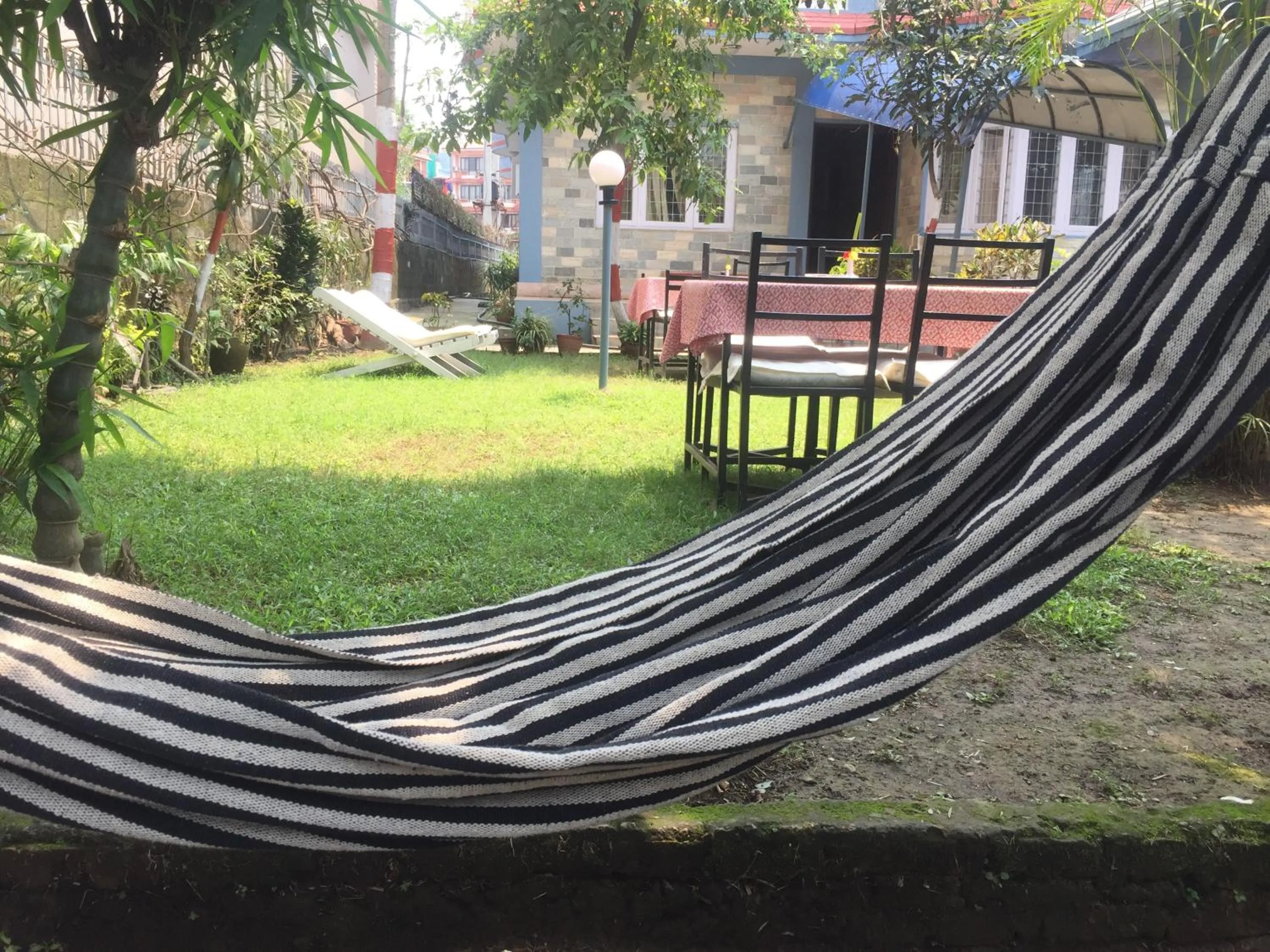 Garden in Hotel Fishtail Villa