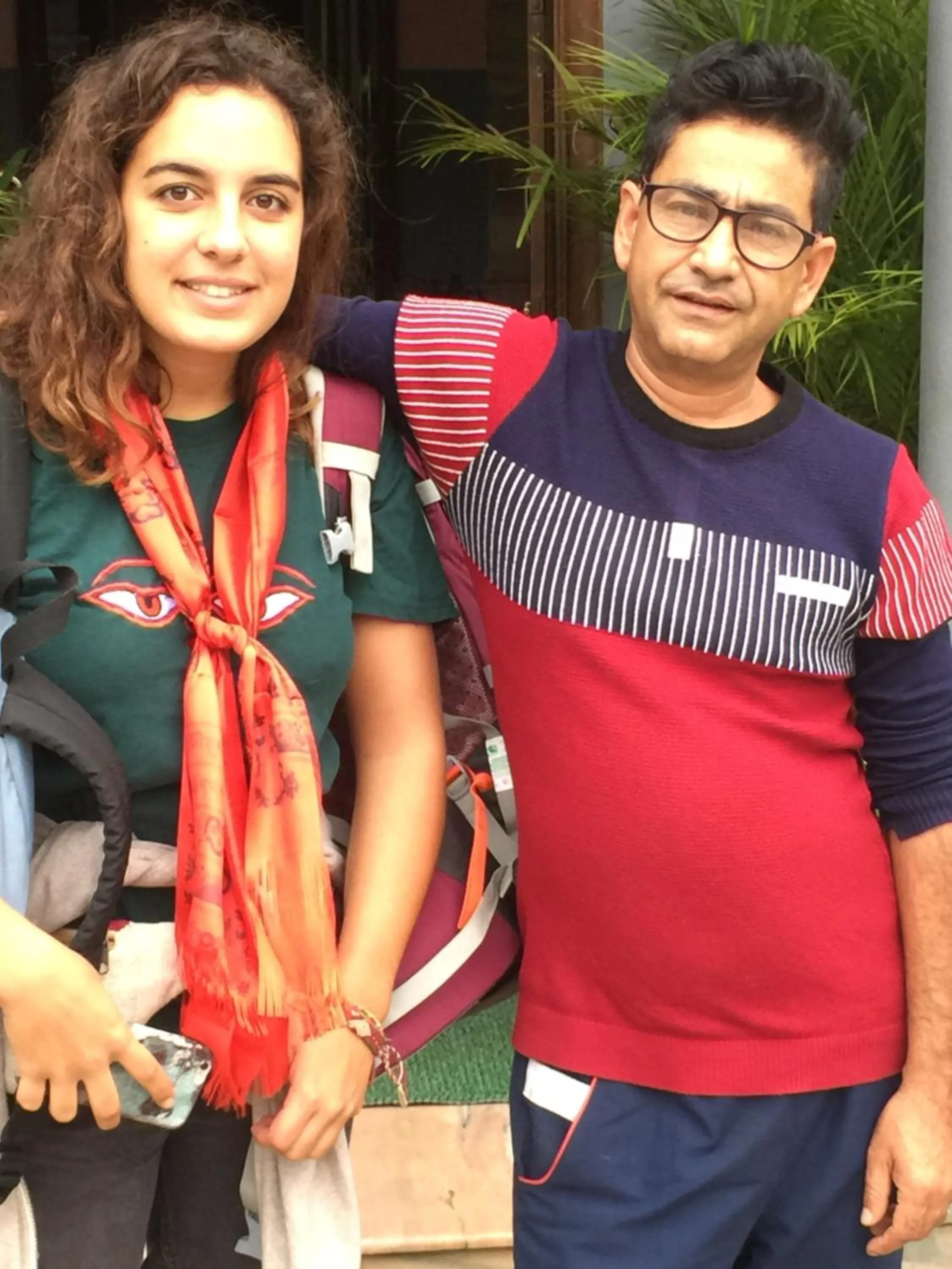 People in Hotel Fishtail Villa