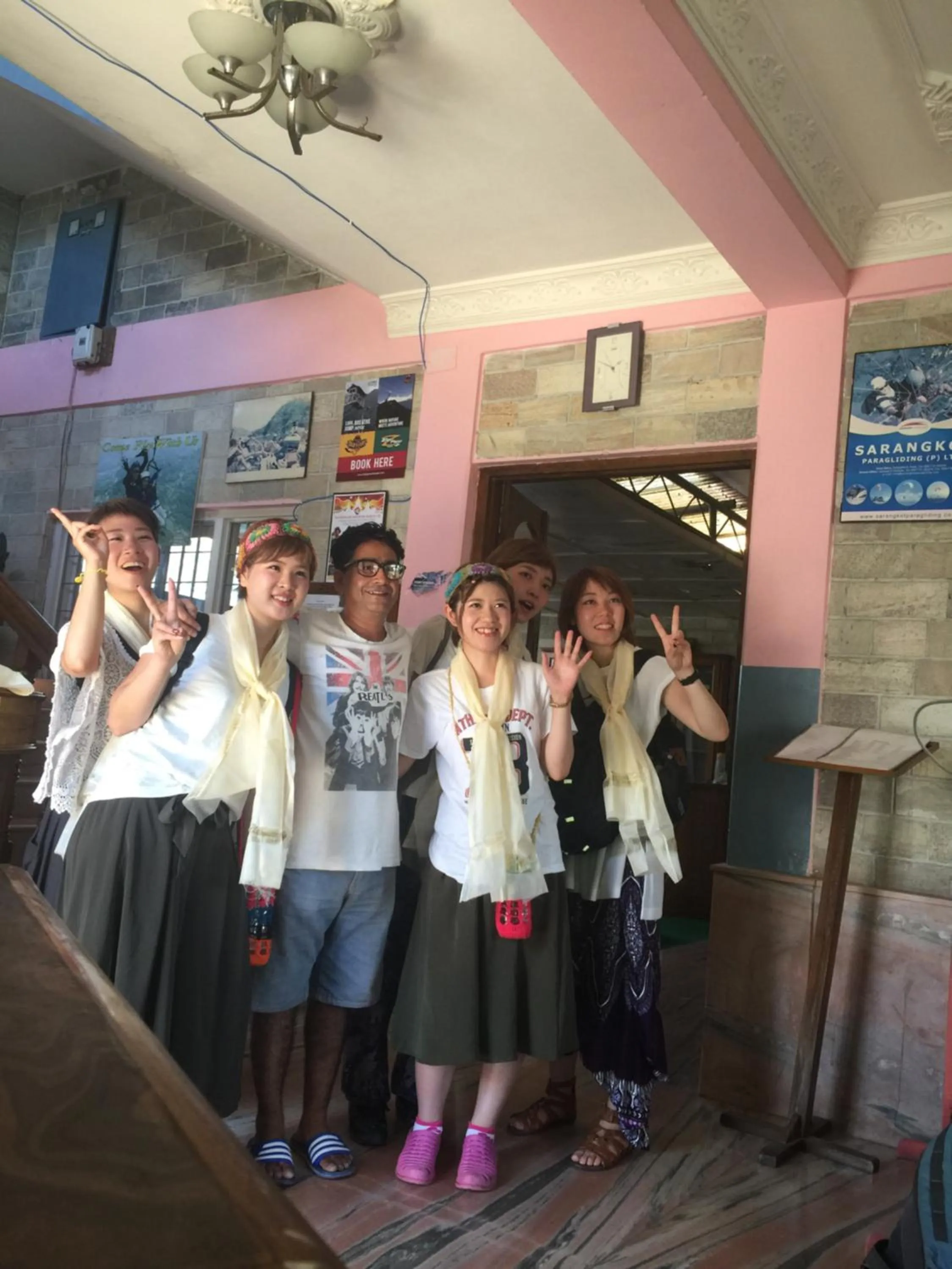 Family in Hotel Fishtail Villa