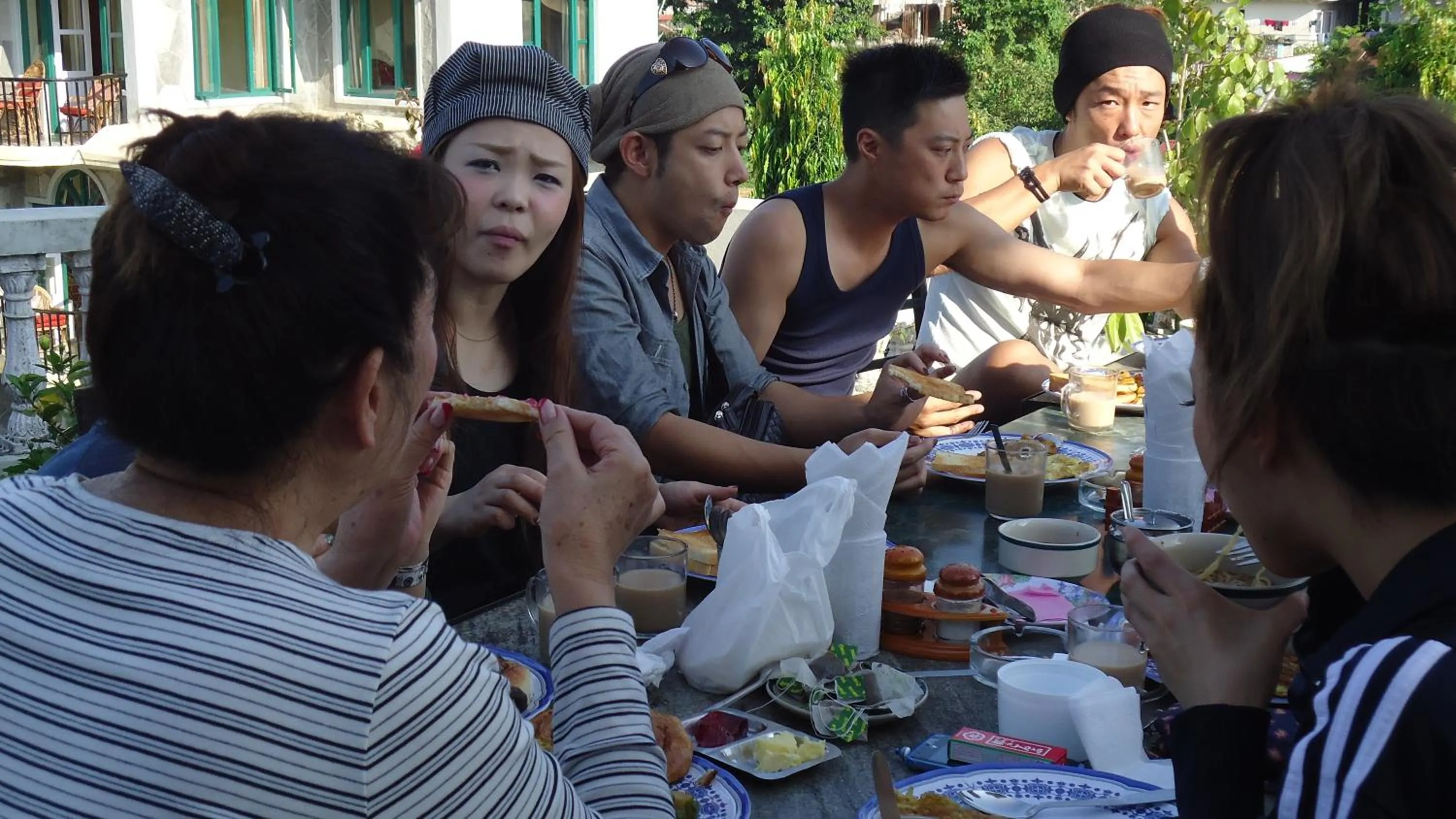 Food close-up in Hotel Fishtail Villa