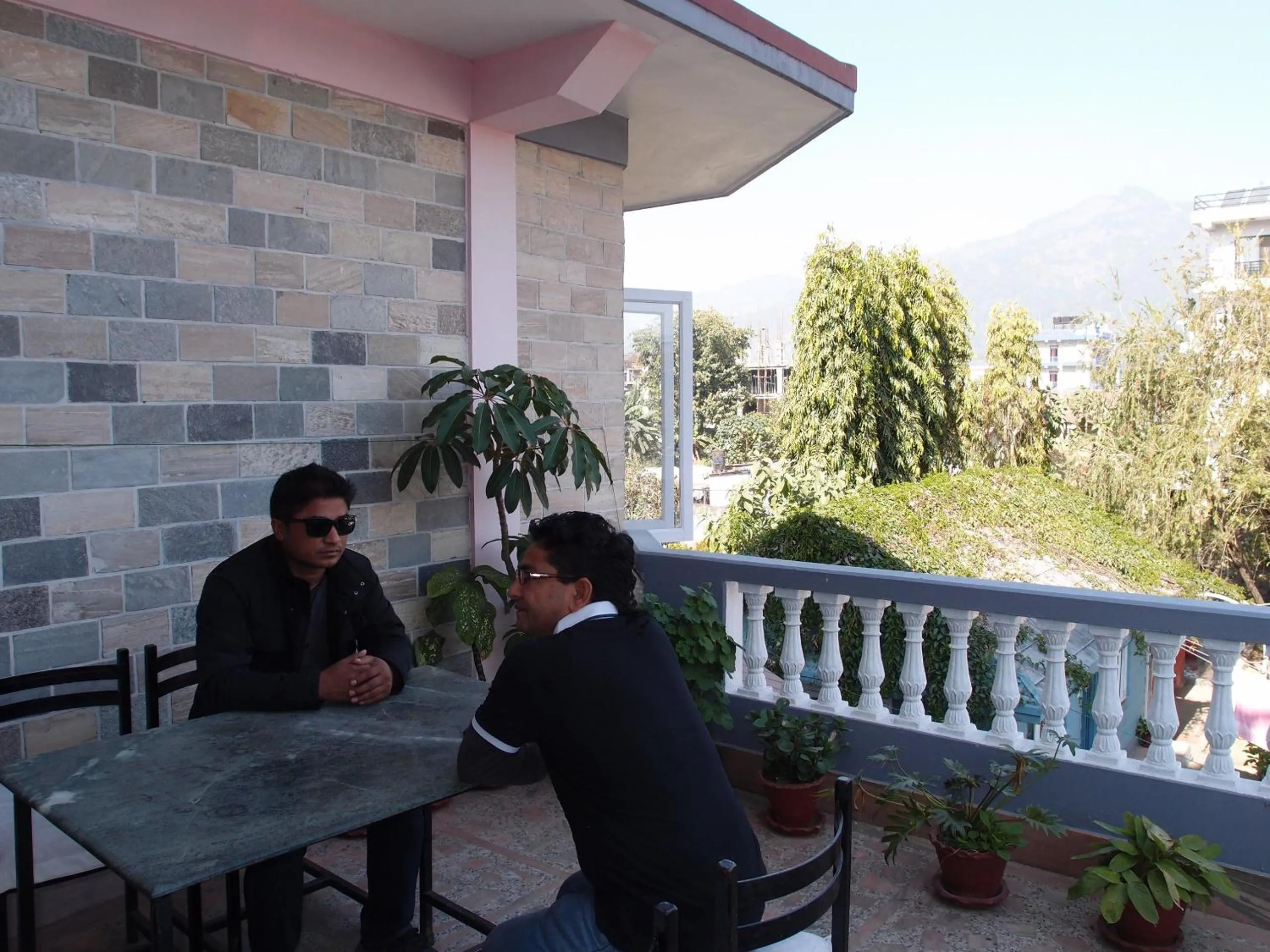 Staff in Hotel Fishtail Villa