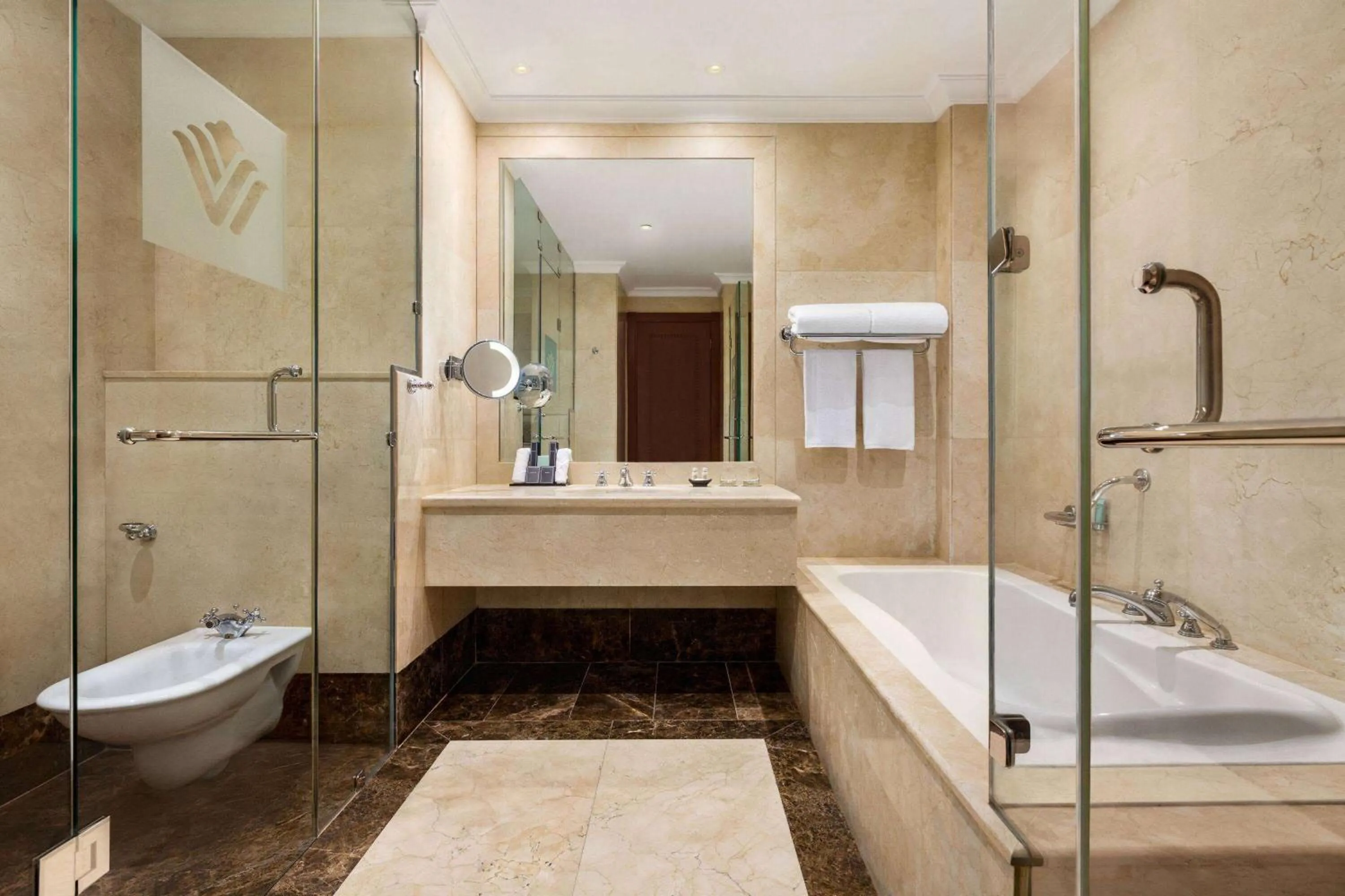 Bathroom in Grand Regency Doha, Trademark Collection by Wyndham