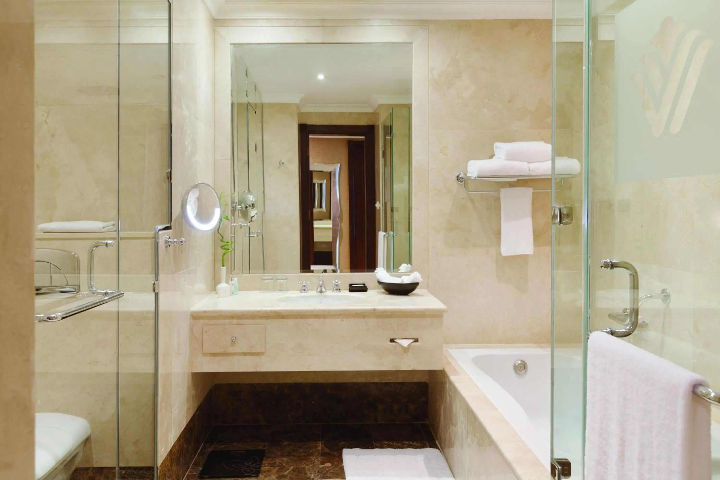 Toilet in Grand Regency Doha, Trademark Collection by Wyndham