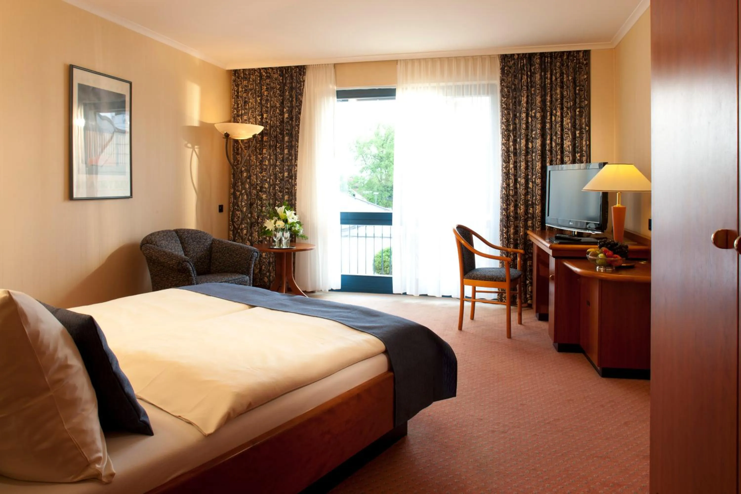 Bed in Vital Hotel Westfalen Therme Wellness Resort & SPA