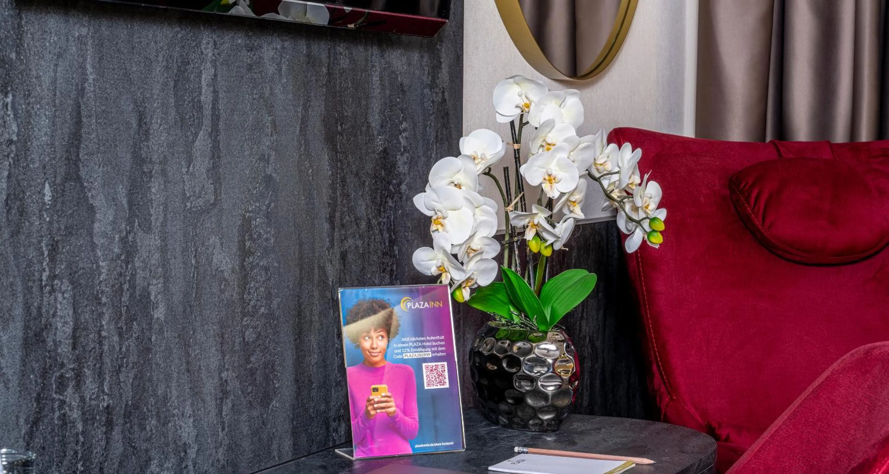 Seating area in PLAZA INN Mühldorf