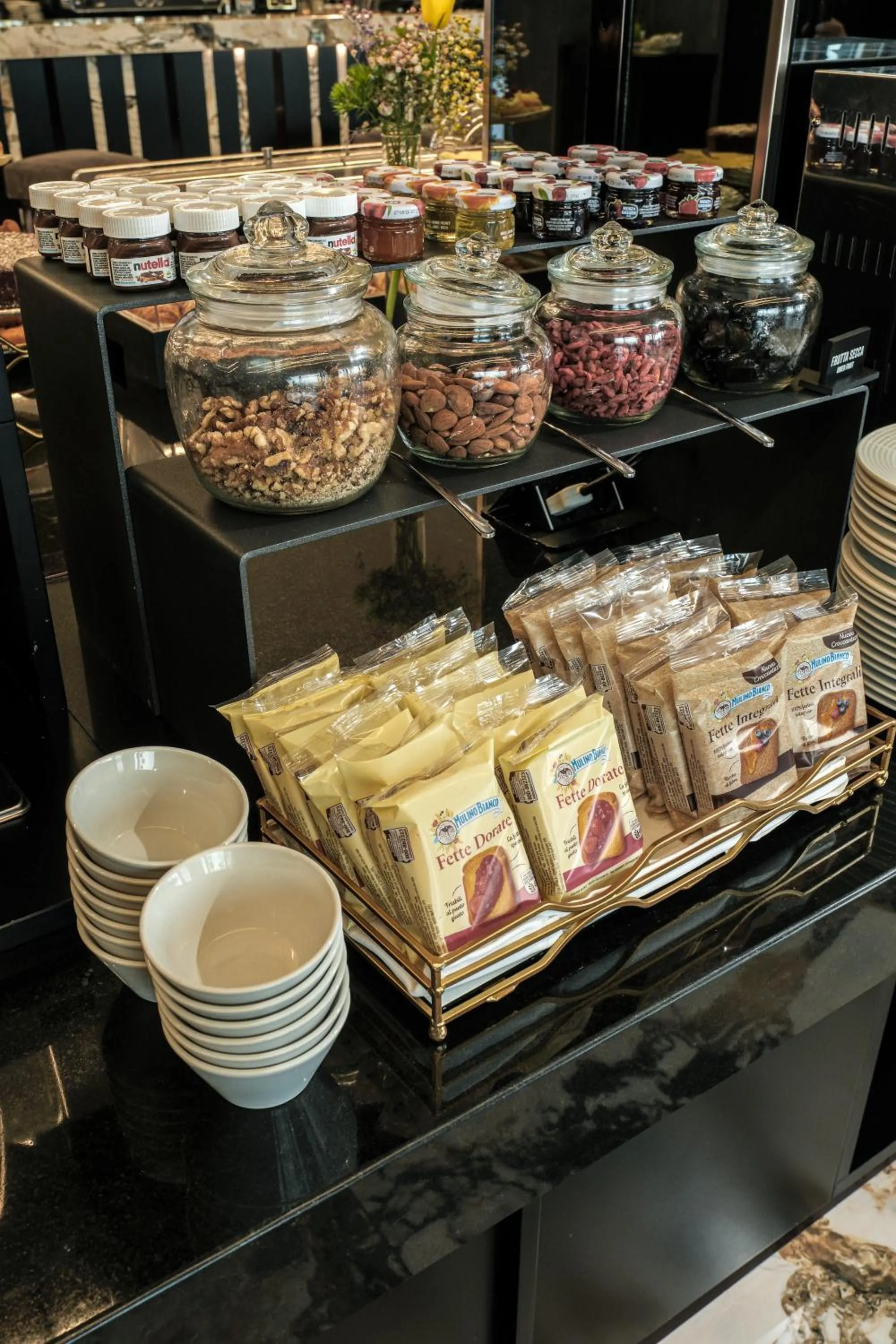 Breakfast in Hotel & Resort Tre Fontane Luxury