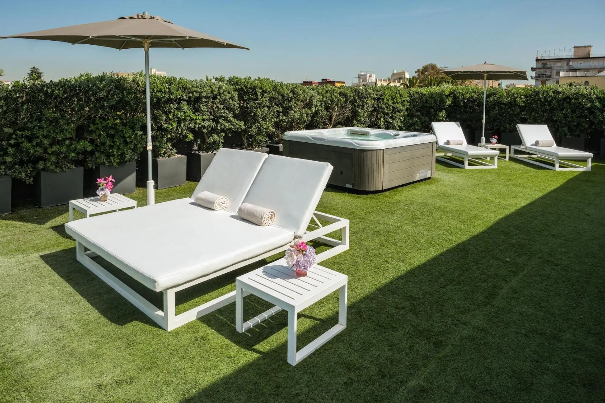 Balcony/Terrace in Hotel & Resort Tre Fontane Luxury