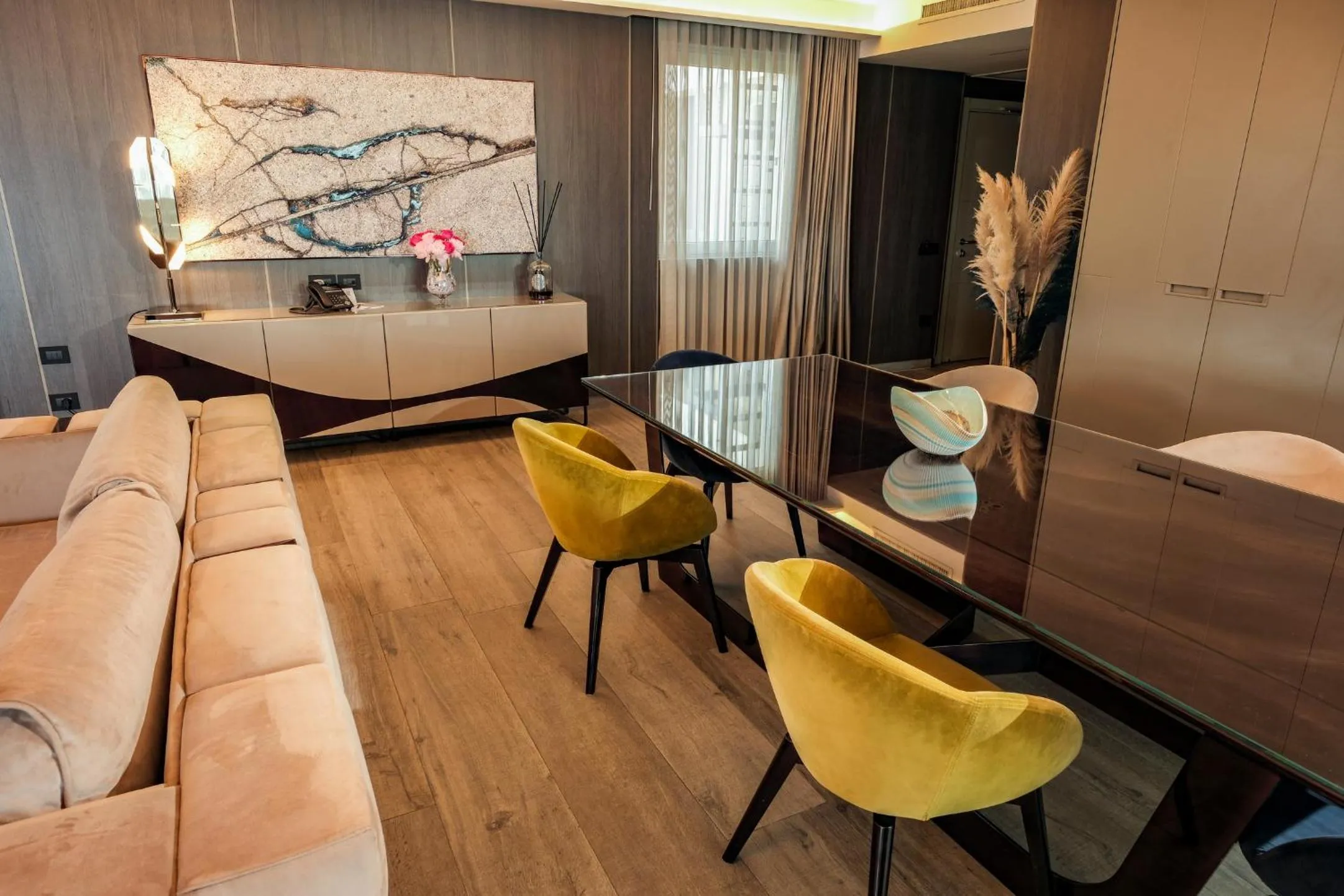 Living room in Hotel & Resort Tre Fontane Luxury