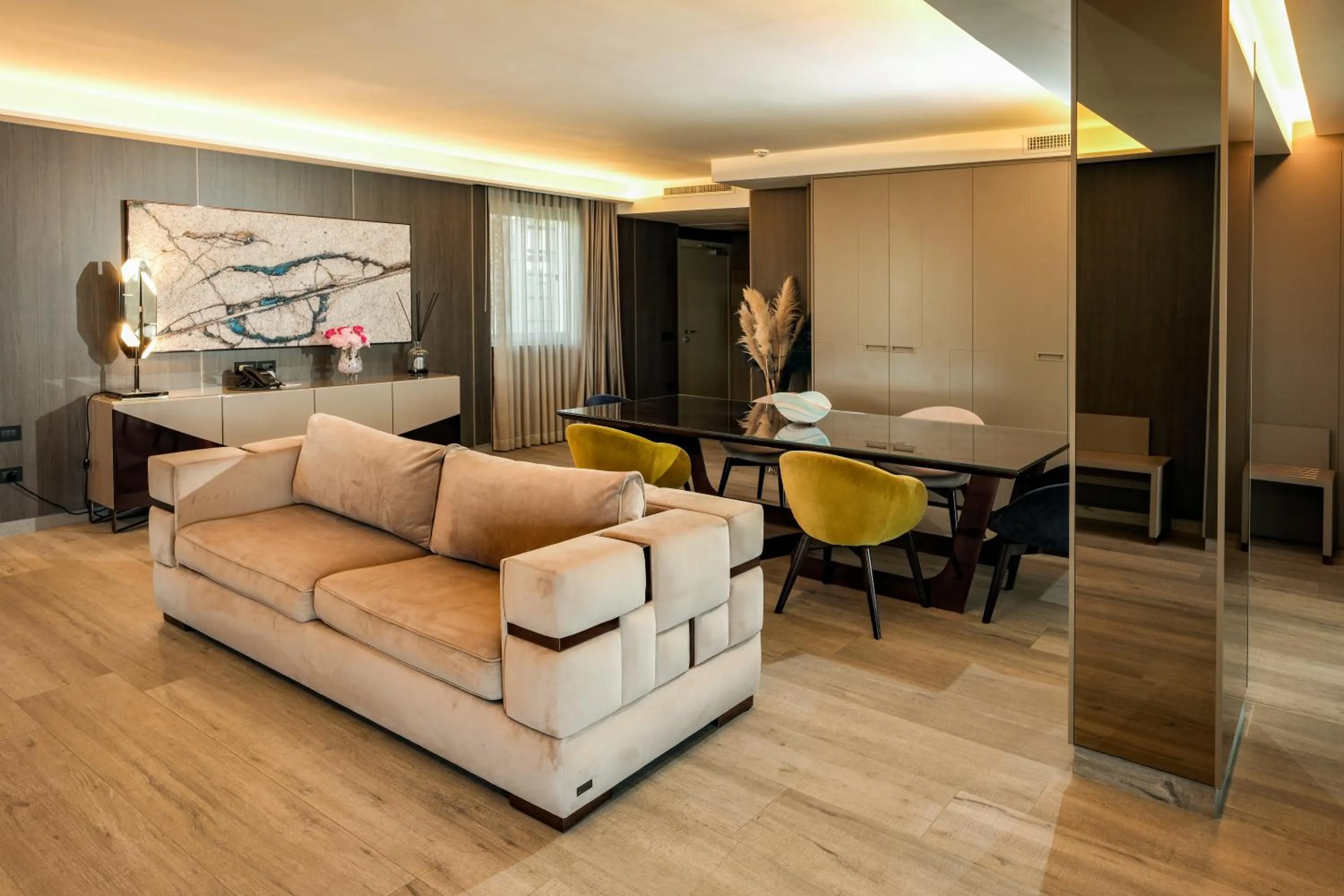 Seating area in Hotel & Resort Tre Fontane Luxury