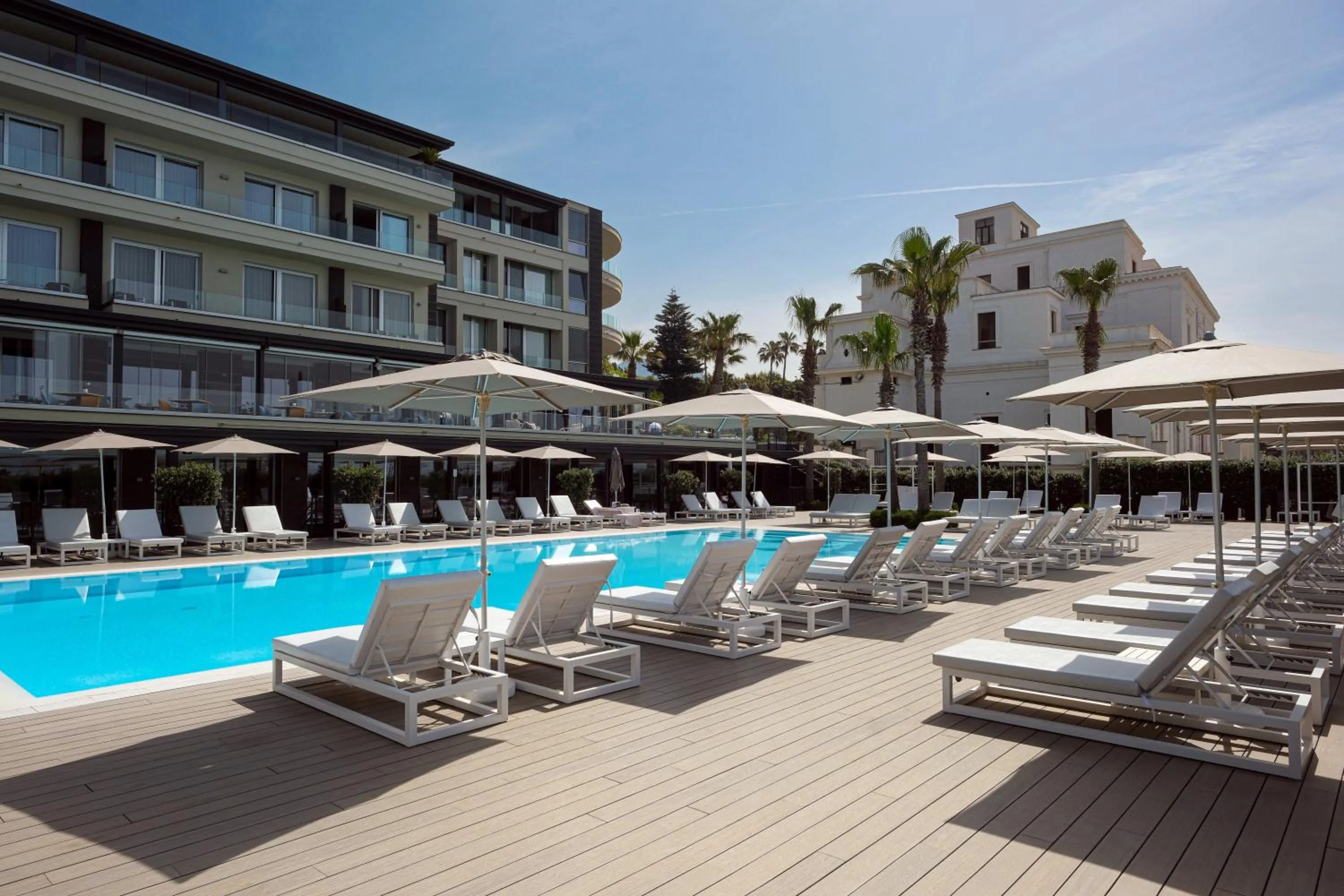 Pool view in Hotel & Resort Tre Fontane Luxury