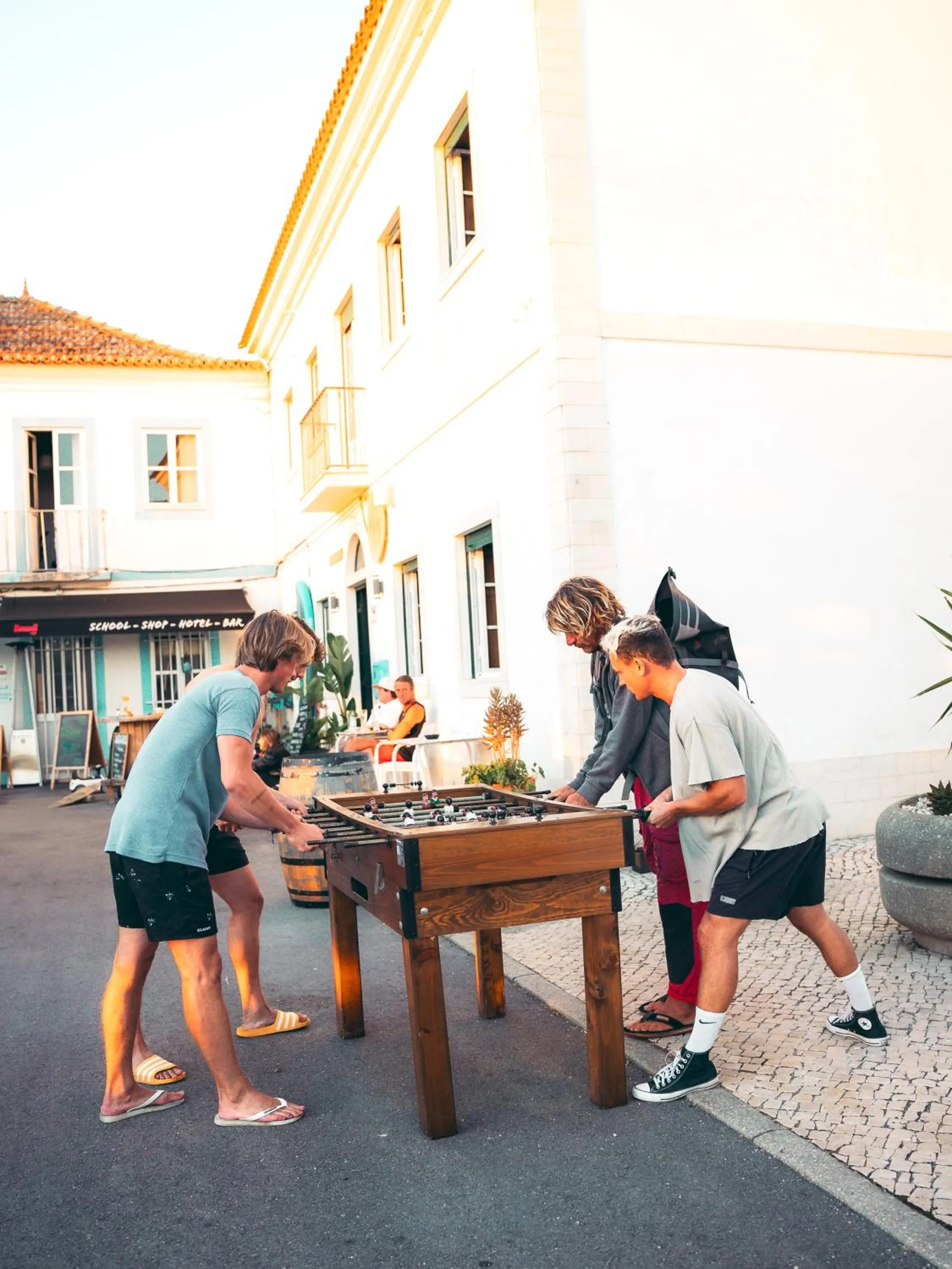 Restaurant/places to eat in Hotel Jardim Oudinot "MyWay Kite&Surf"