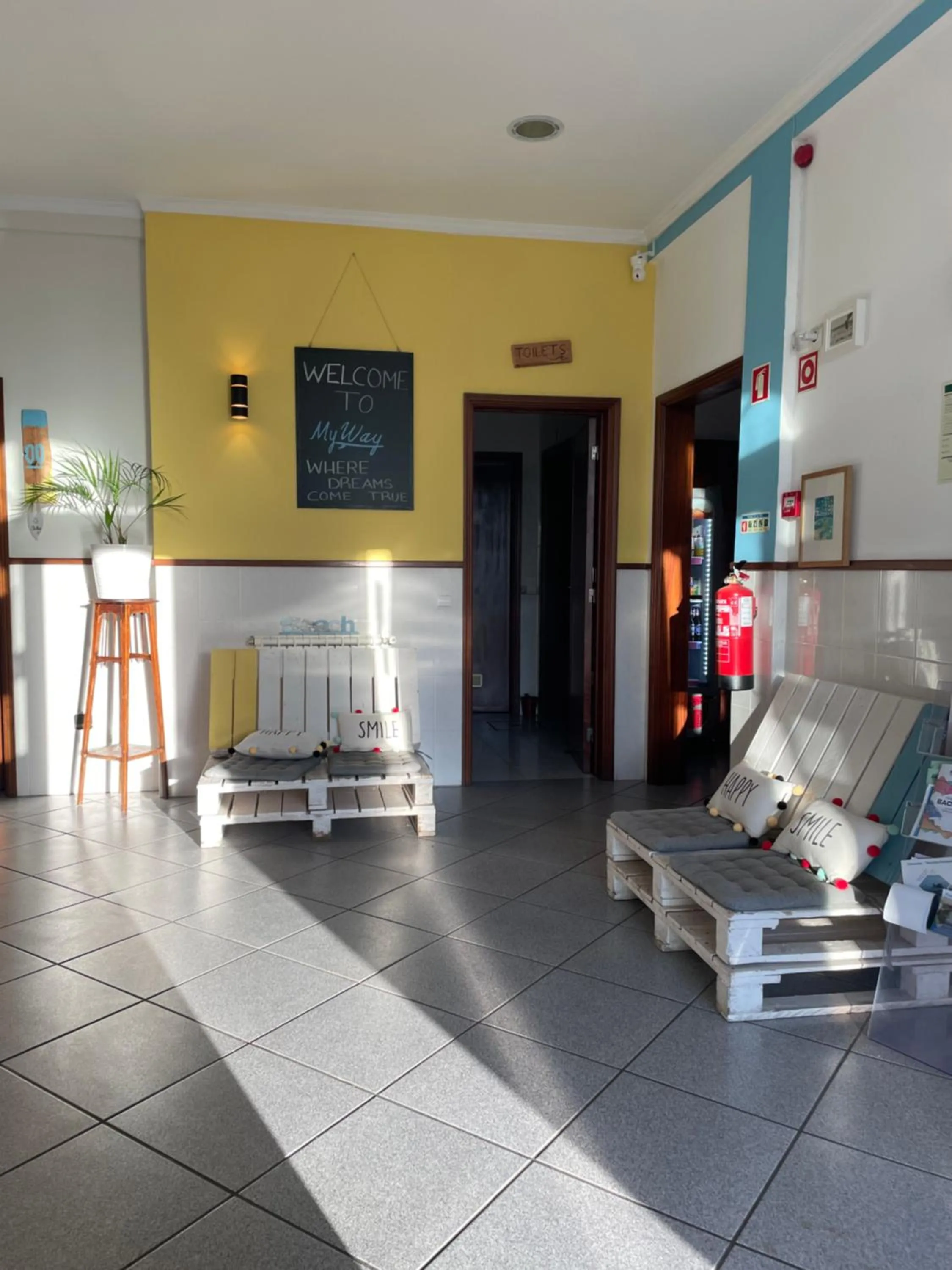 Lobby or reception in Hotel Jardim Oudinot "MyWay Kite&Surf"