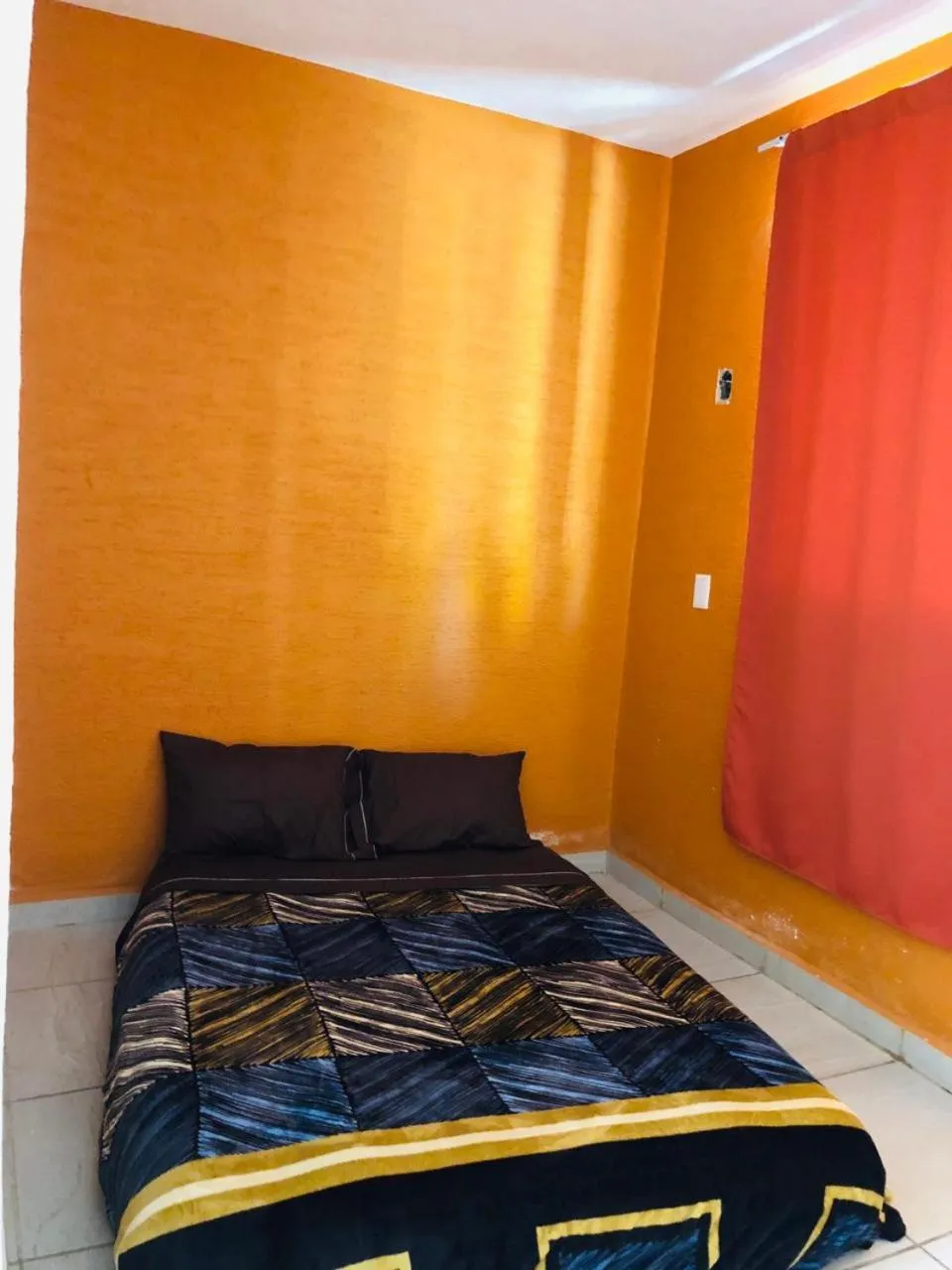 Bed in Bungalows La Perla Playa Azul