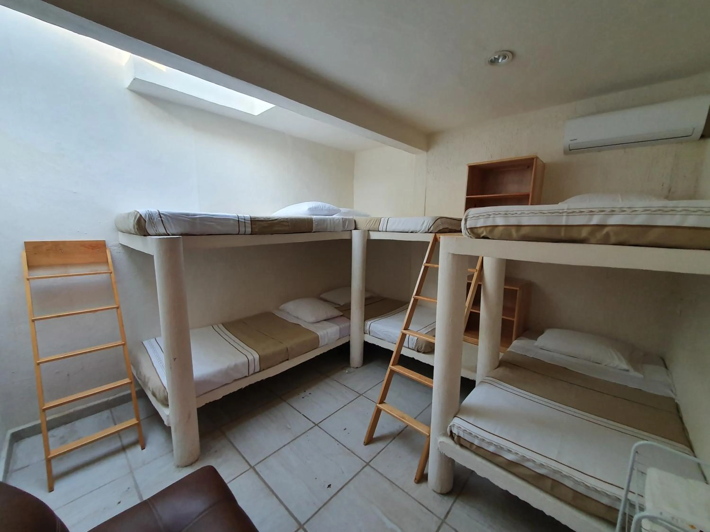 Bed in Bungalows La Perla Playa Azul