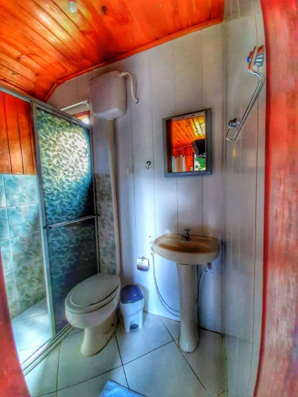 Bathroom in Pousada Colibri Serrano