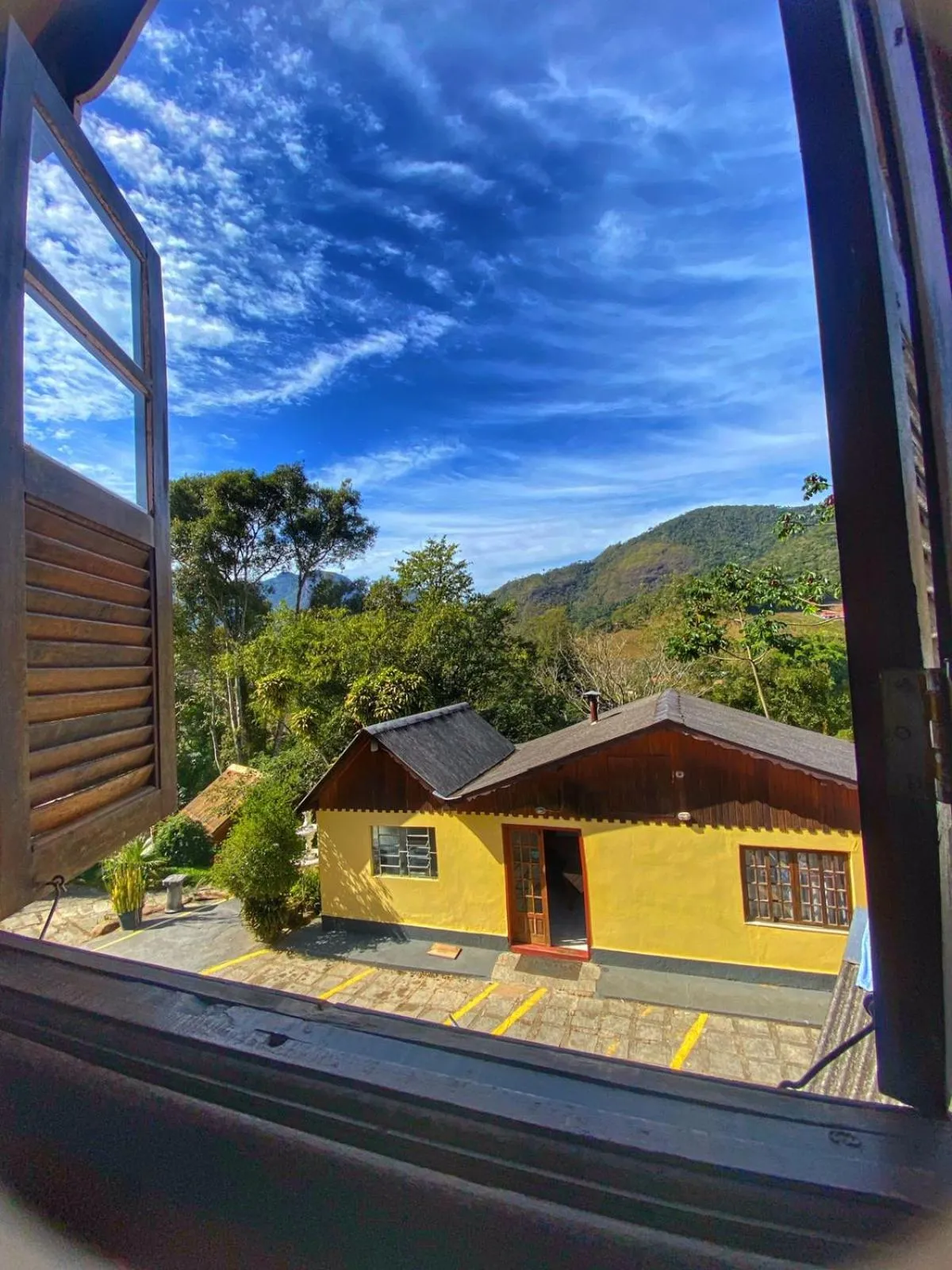 Mountain view in Pousada Colibri Serrano