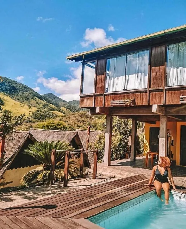 Property building in Pousada Colibri Serrano