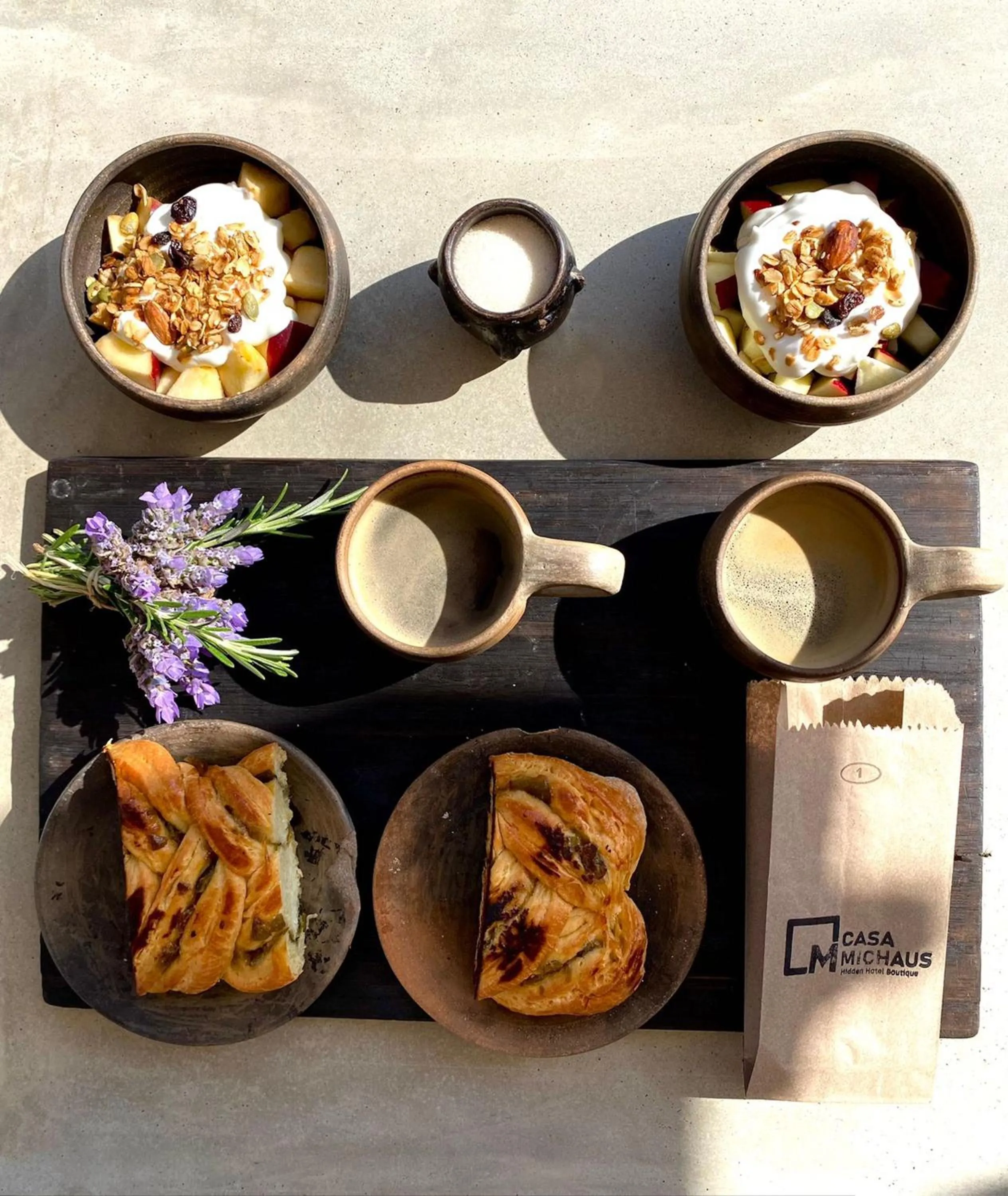 Breakfast in Casa Michaus Valle de Guadalupe