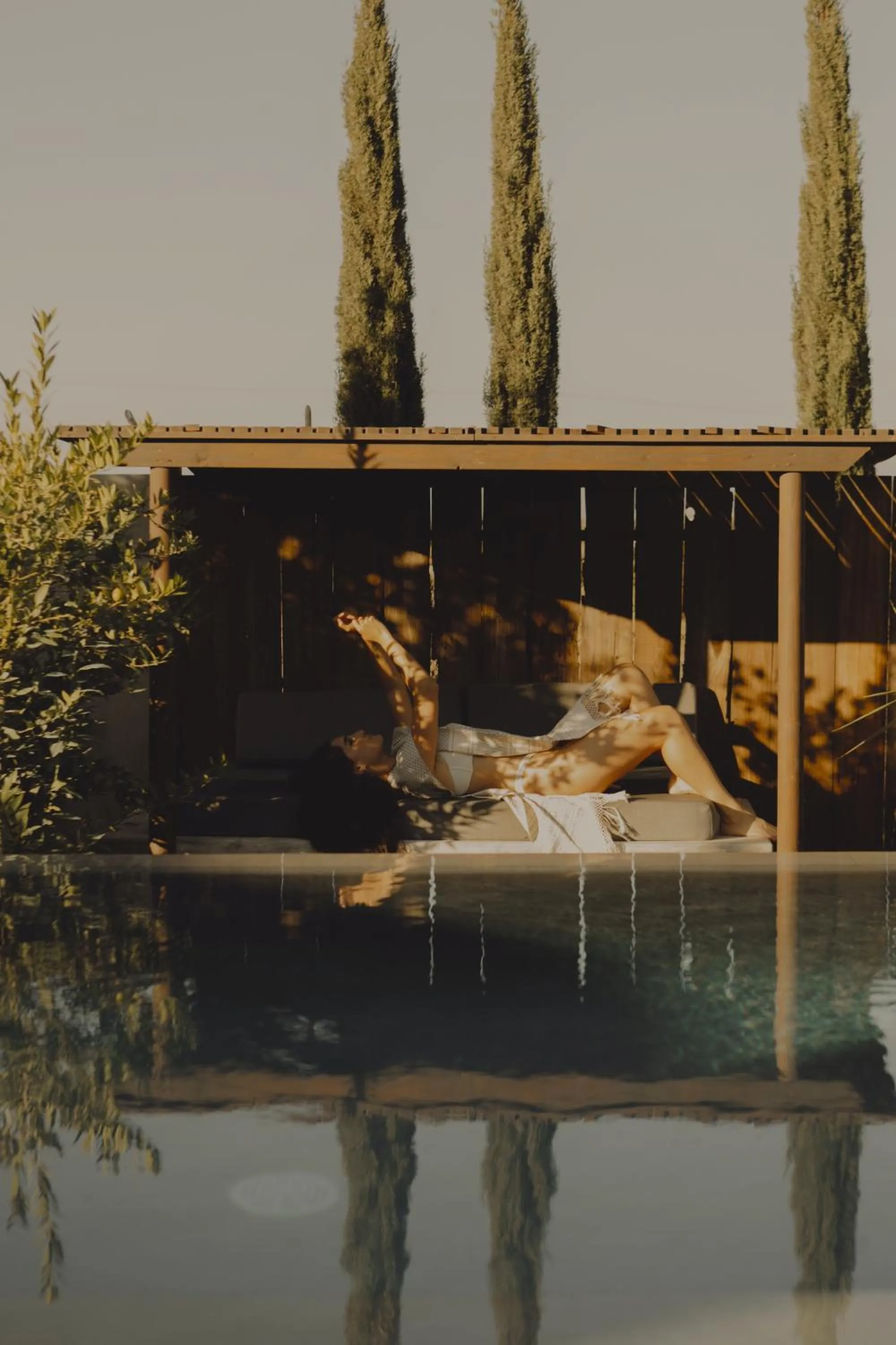 Swimming pool in Casa Michaus Valle de Guadalupe