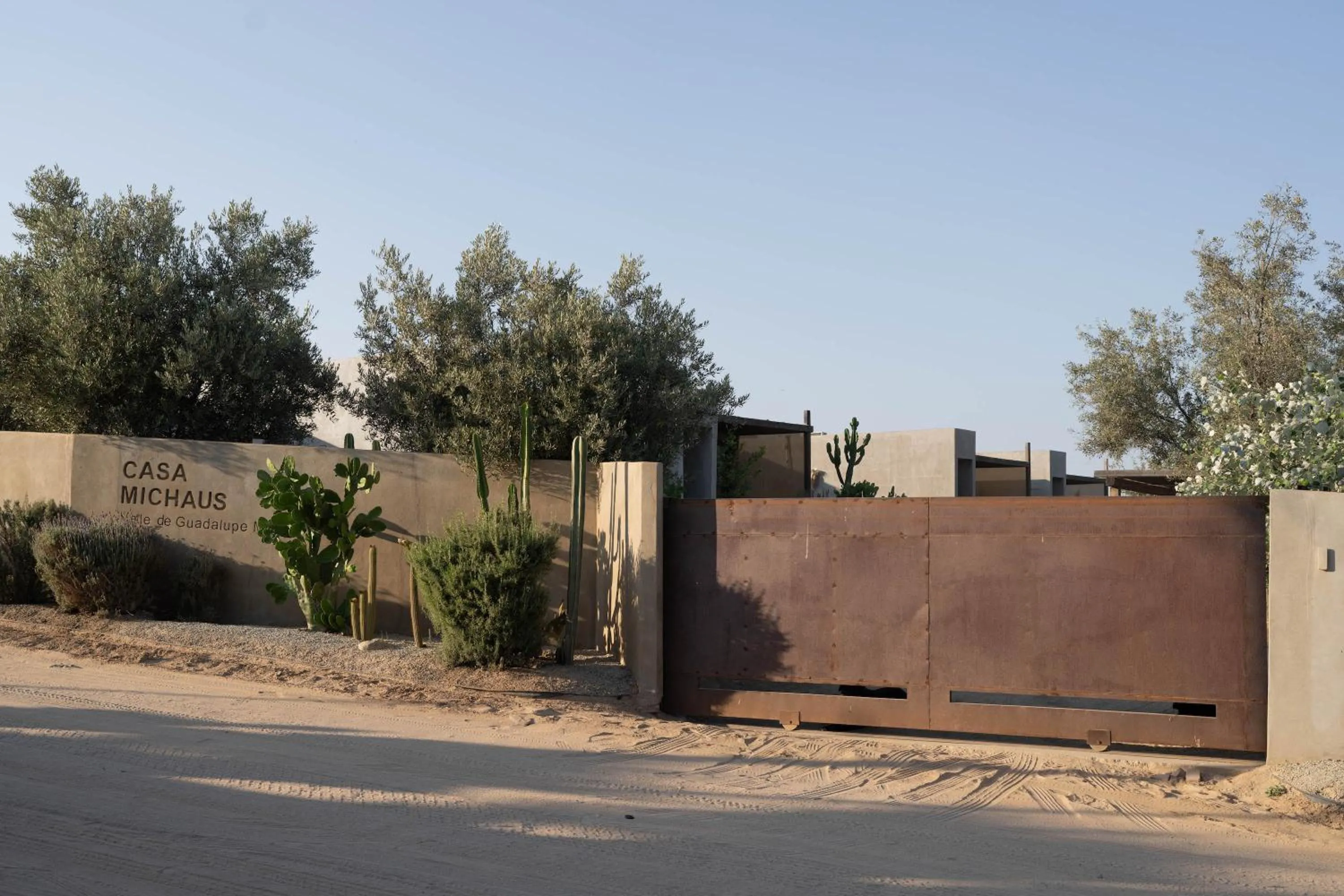 Property building in Casa Michaus Valle de Guadalupe
