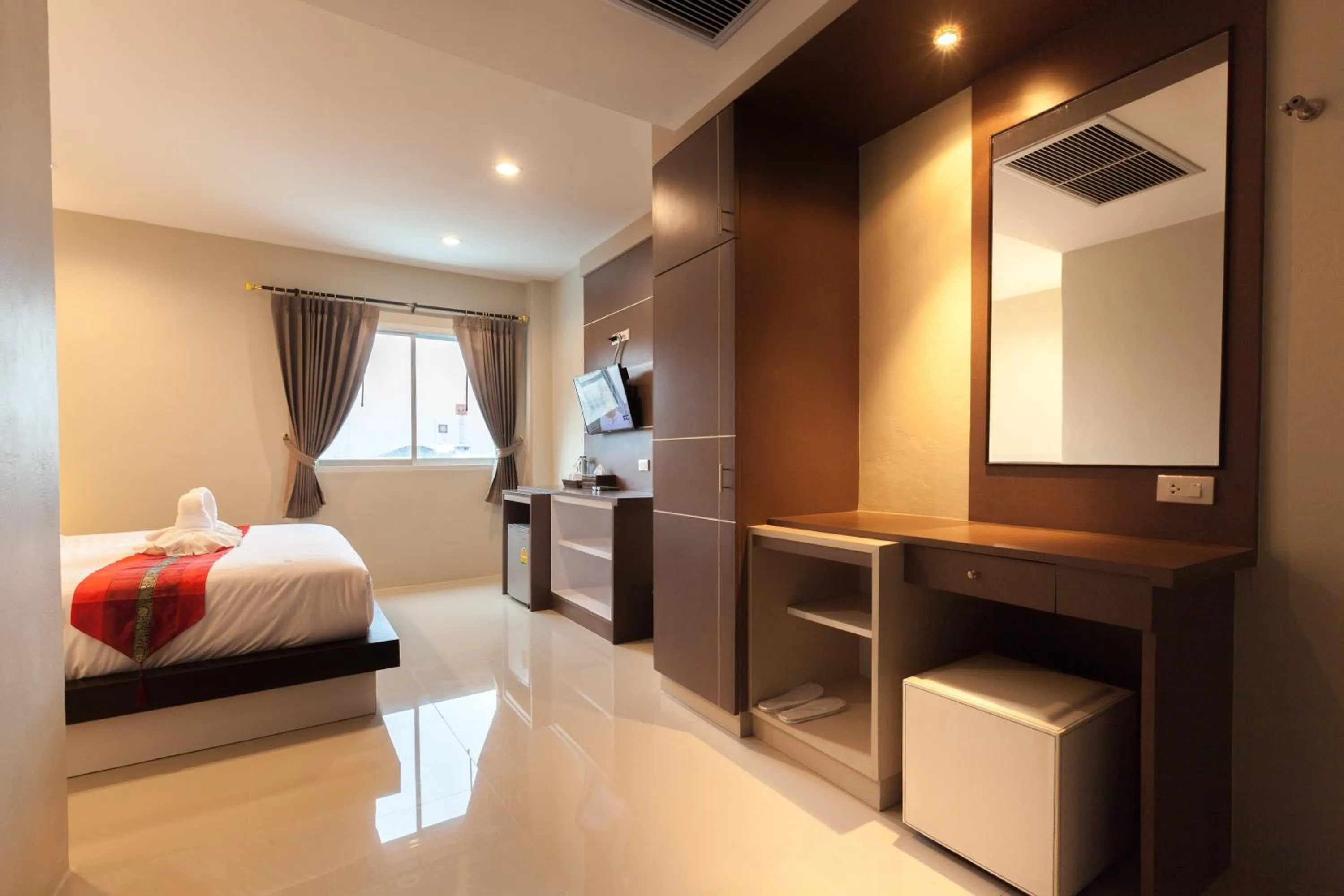 Bed in Pranee Home Phang-nga