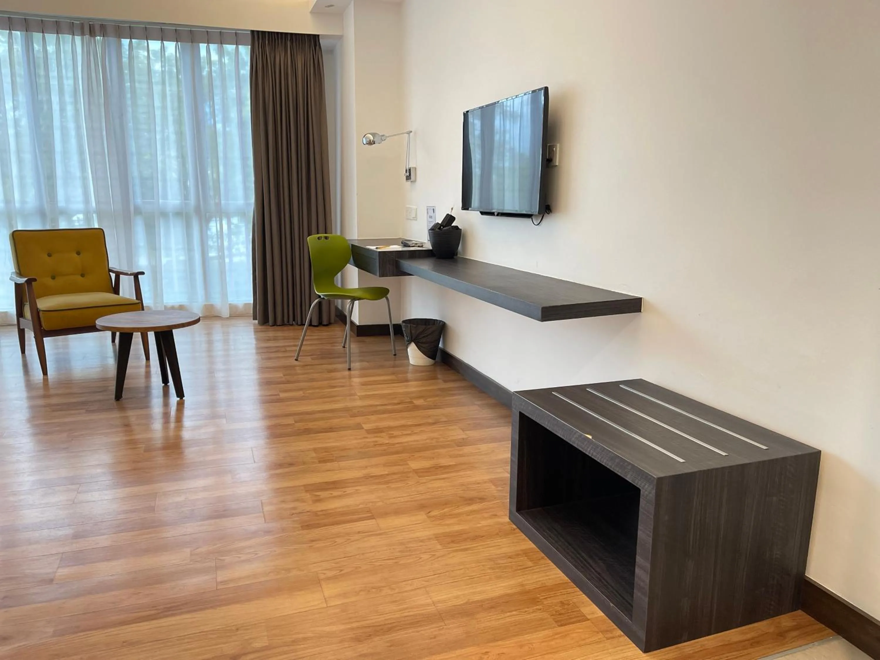 Seating area in Win Hotel