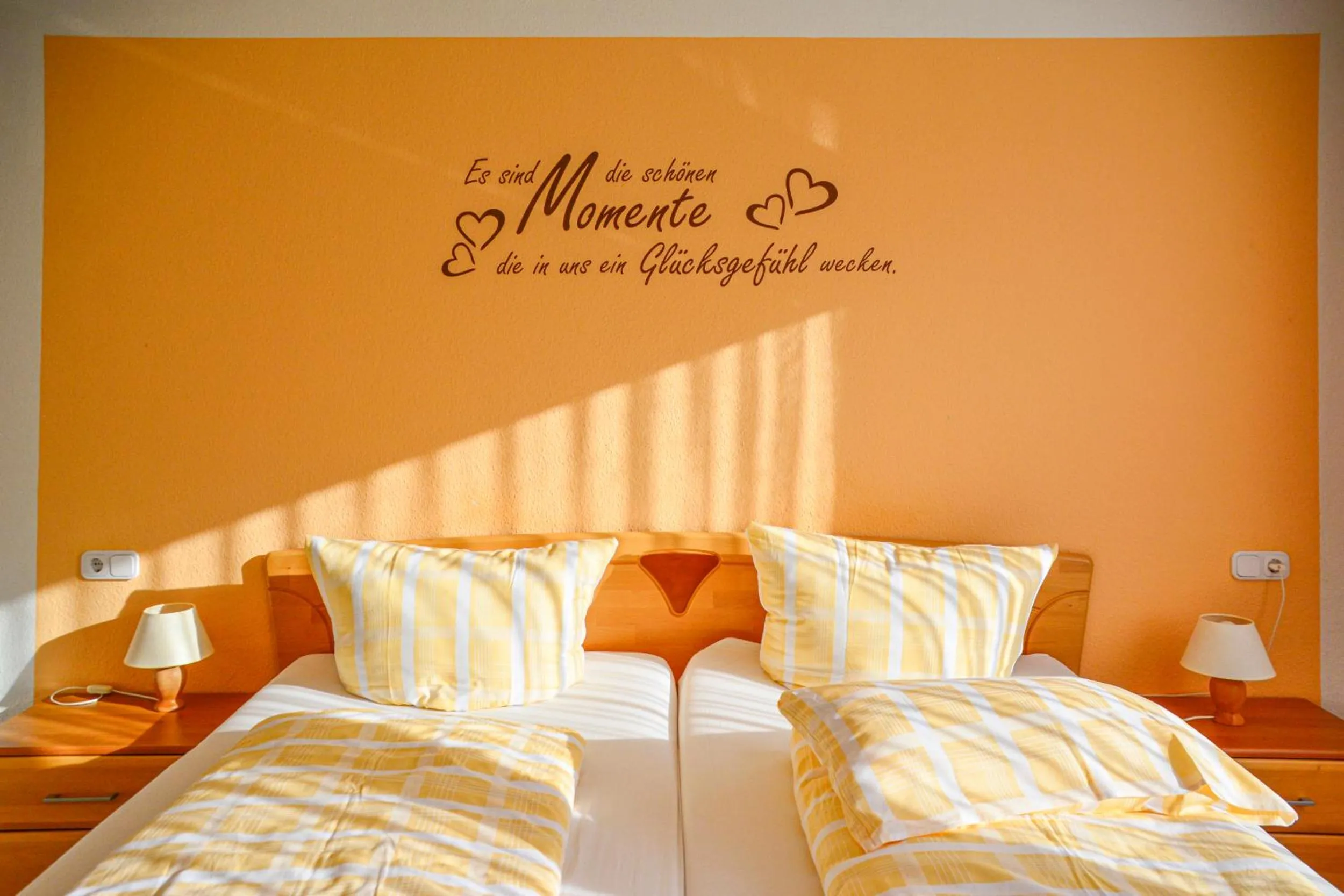 Photo of the whole room, Bed in Landhotel Kunzental