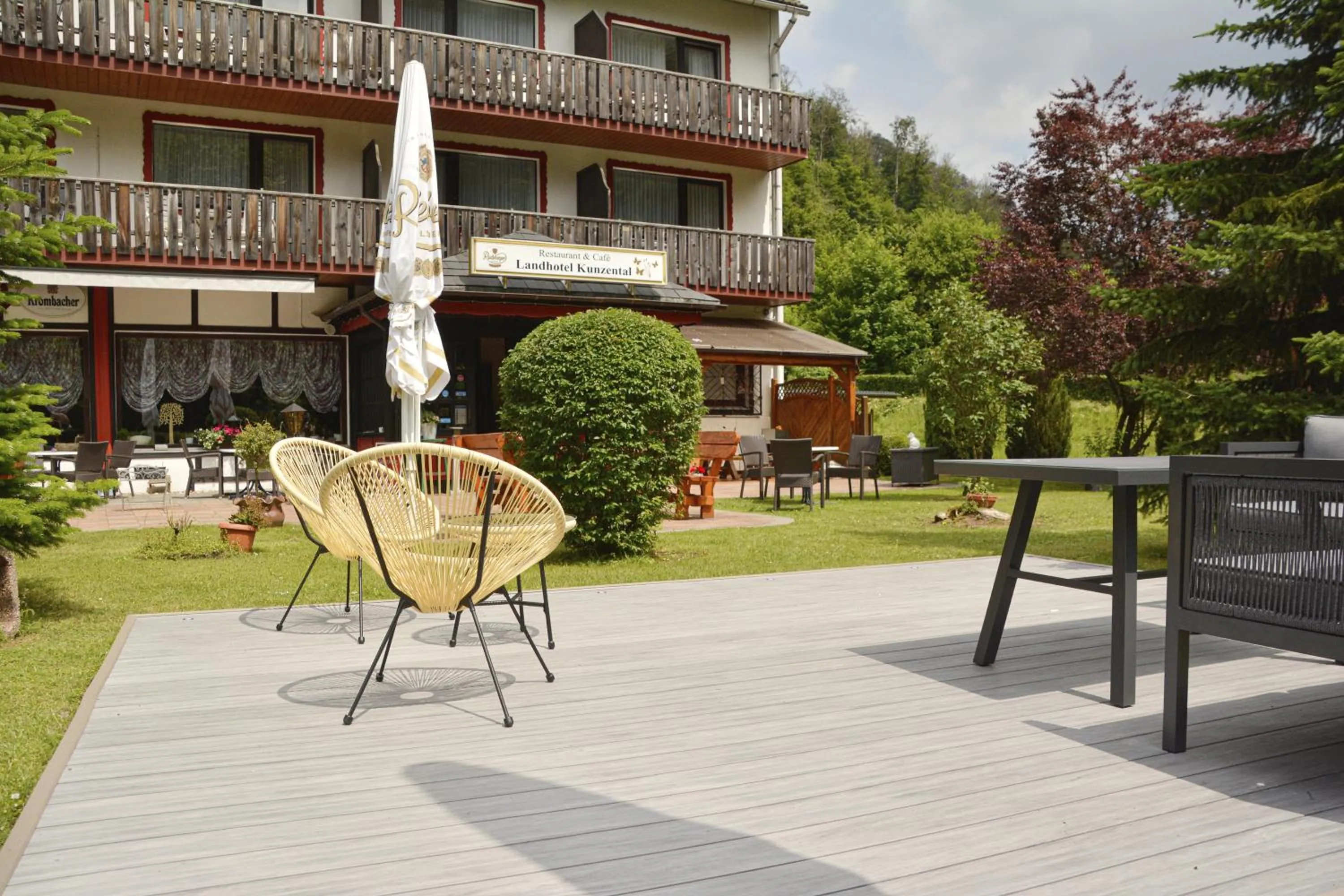 Property building in Landhotel Kunzental