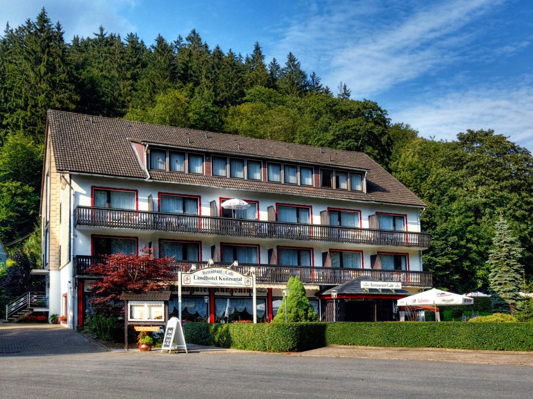 Property building in Landhotel Kunzental