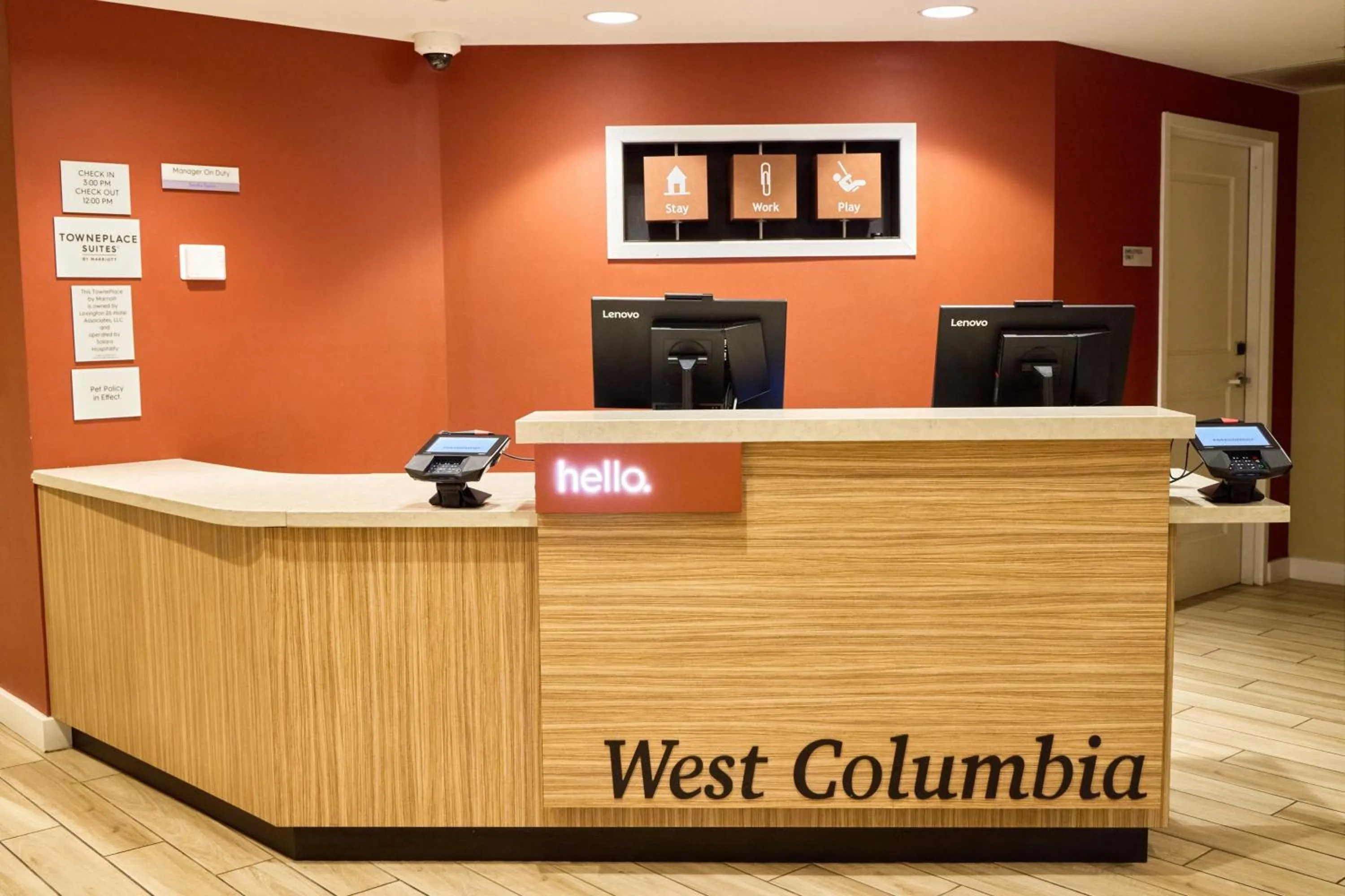 Lobby or reception in TownePlace Suites By Marriott Columbia West/Lexington