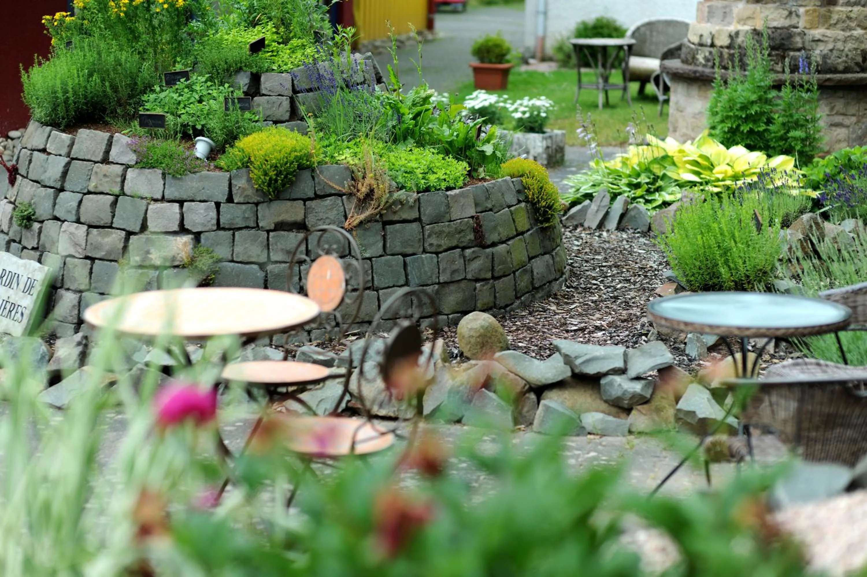 Garden in Waldhotel Felschbachhof