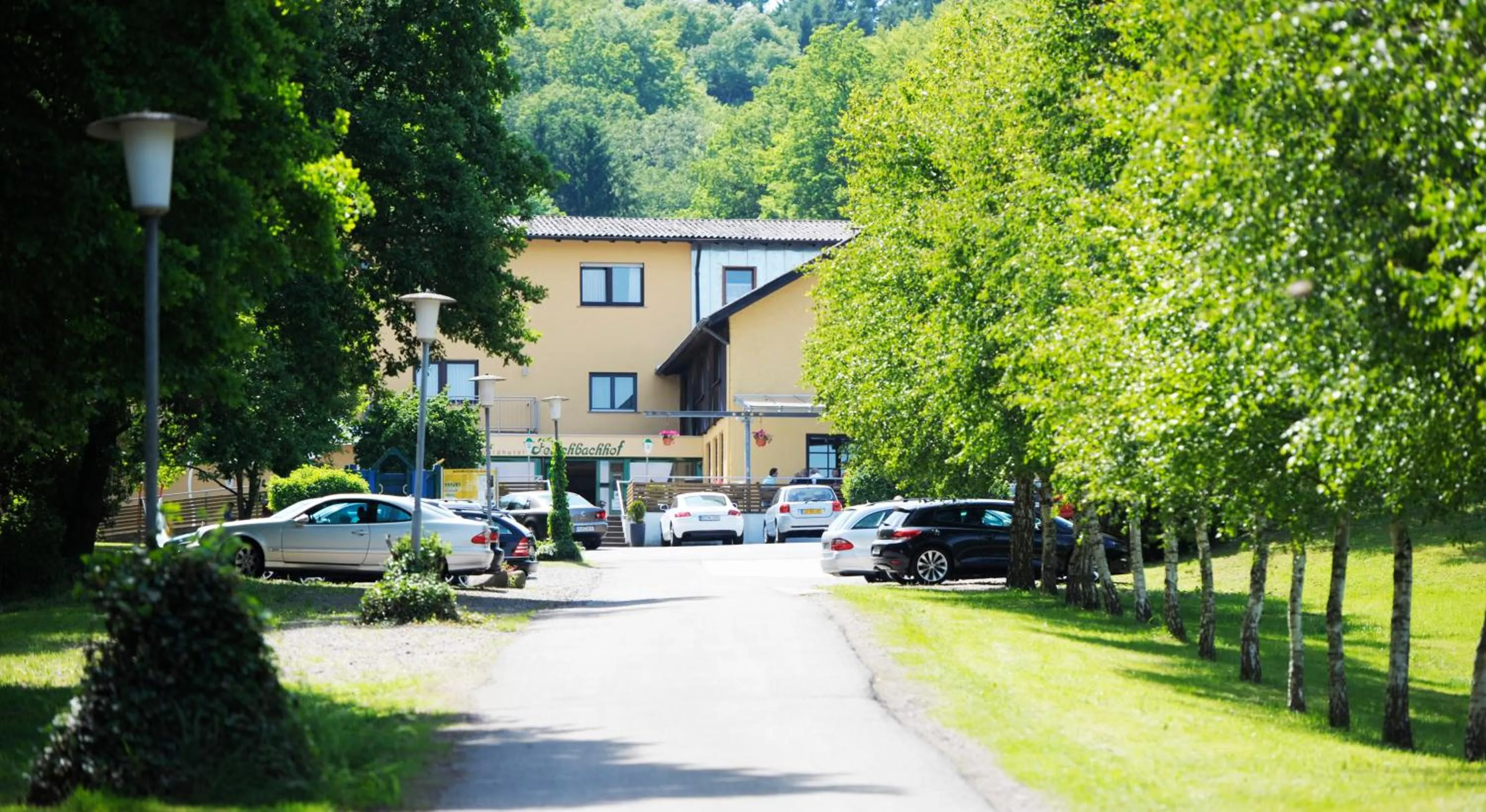 Facade/entrance in Waldhotel Felschbachhof