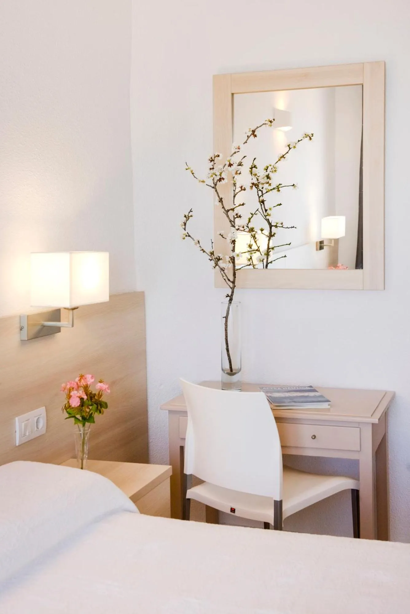 Bed in Hotel San Miguel