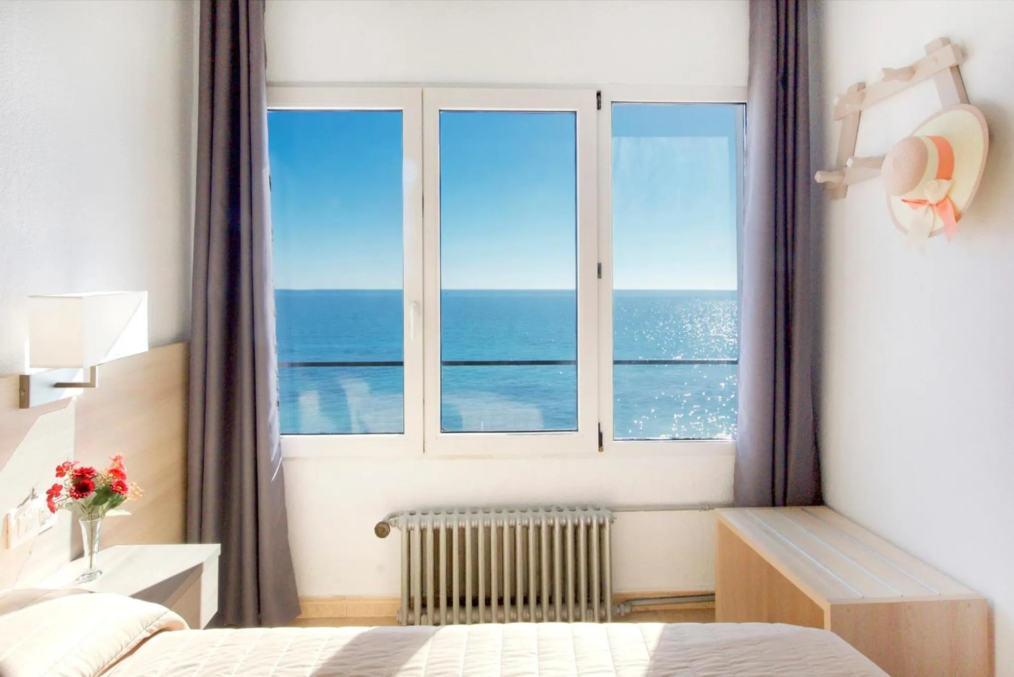 Bed in Hotel San Miguel