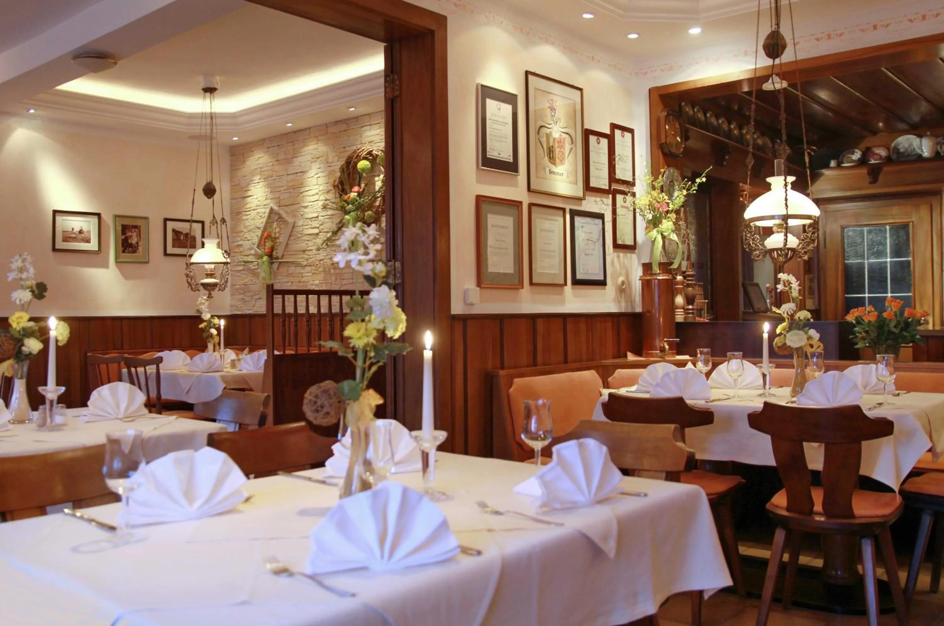 Restaurant/places to eat in Hotel Landgasthof Gemmer