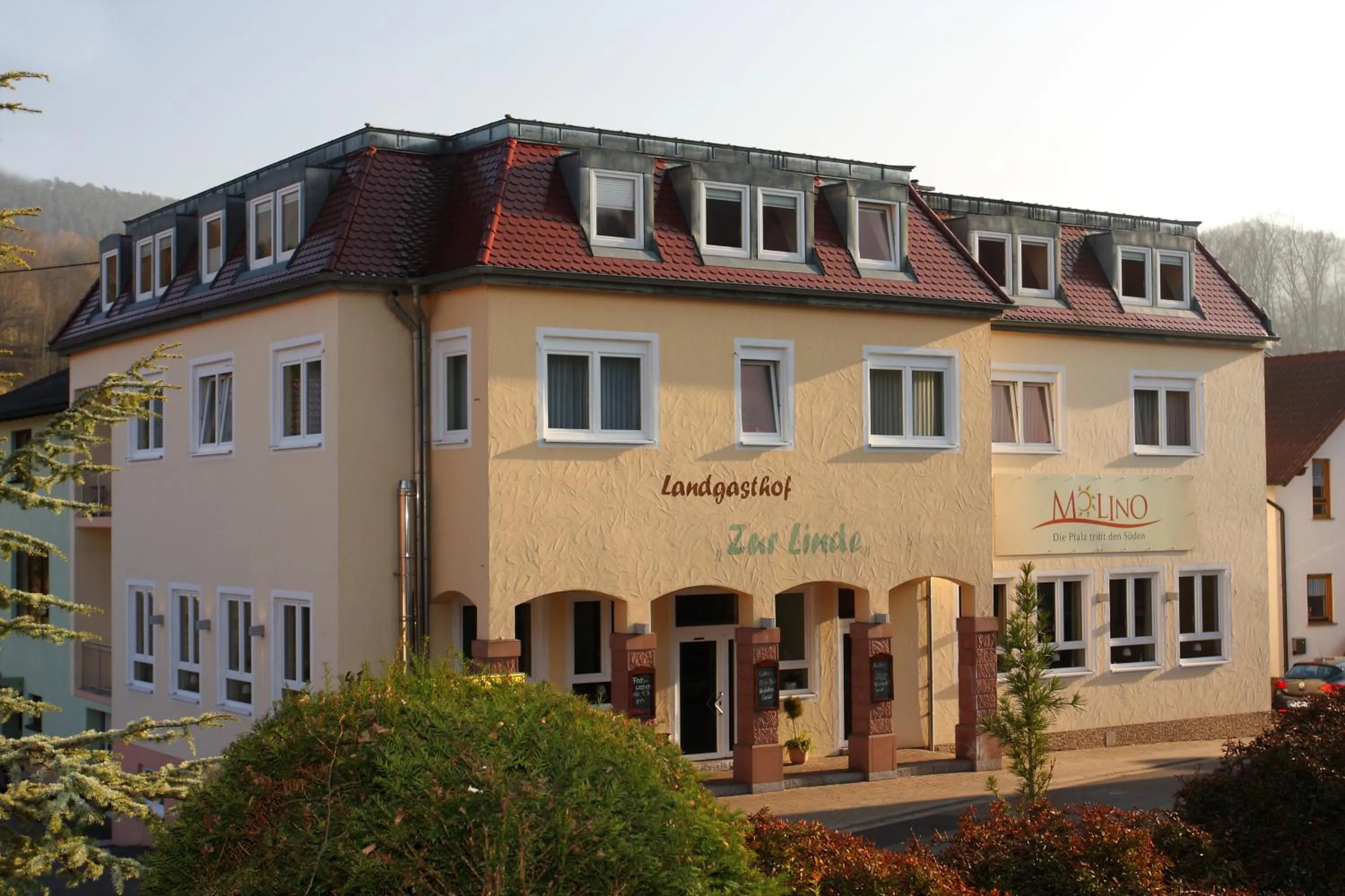 Property building in Hotel Linde Pfalz