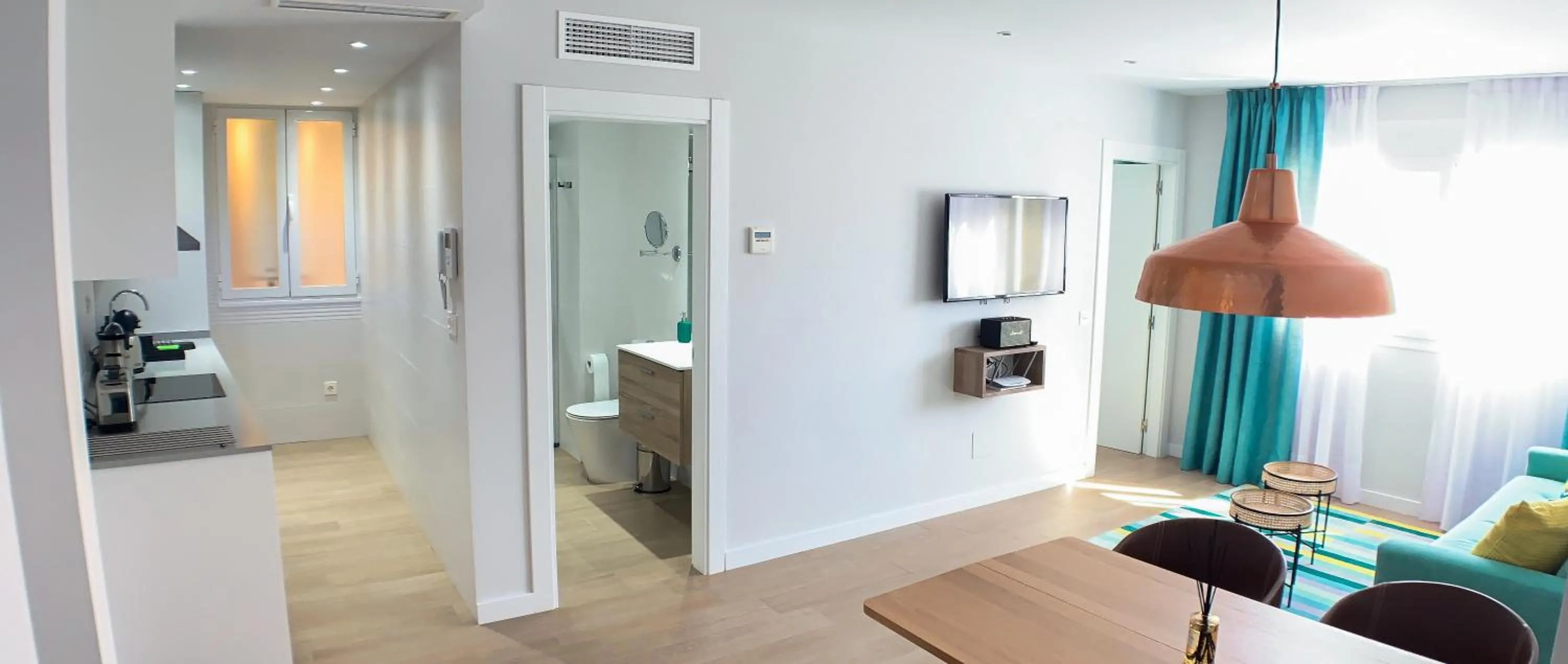 Shower in Sea to Sky Suites - Mijas Pueblo