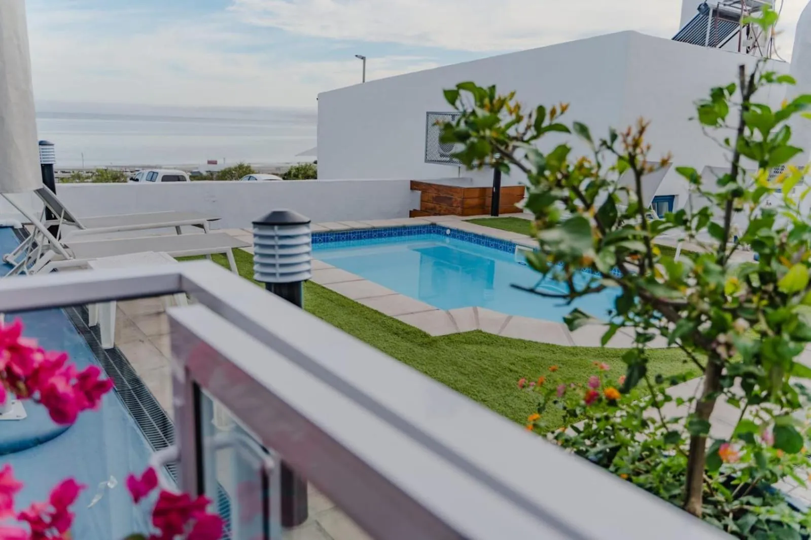 Swimming pool in Paternoster Lodge