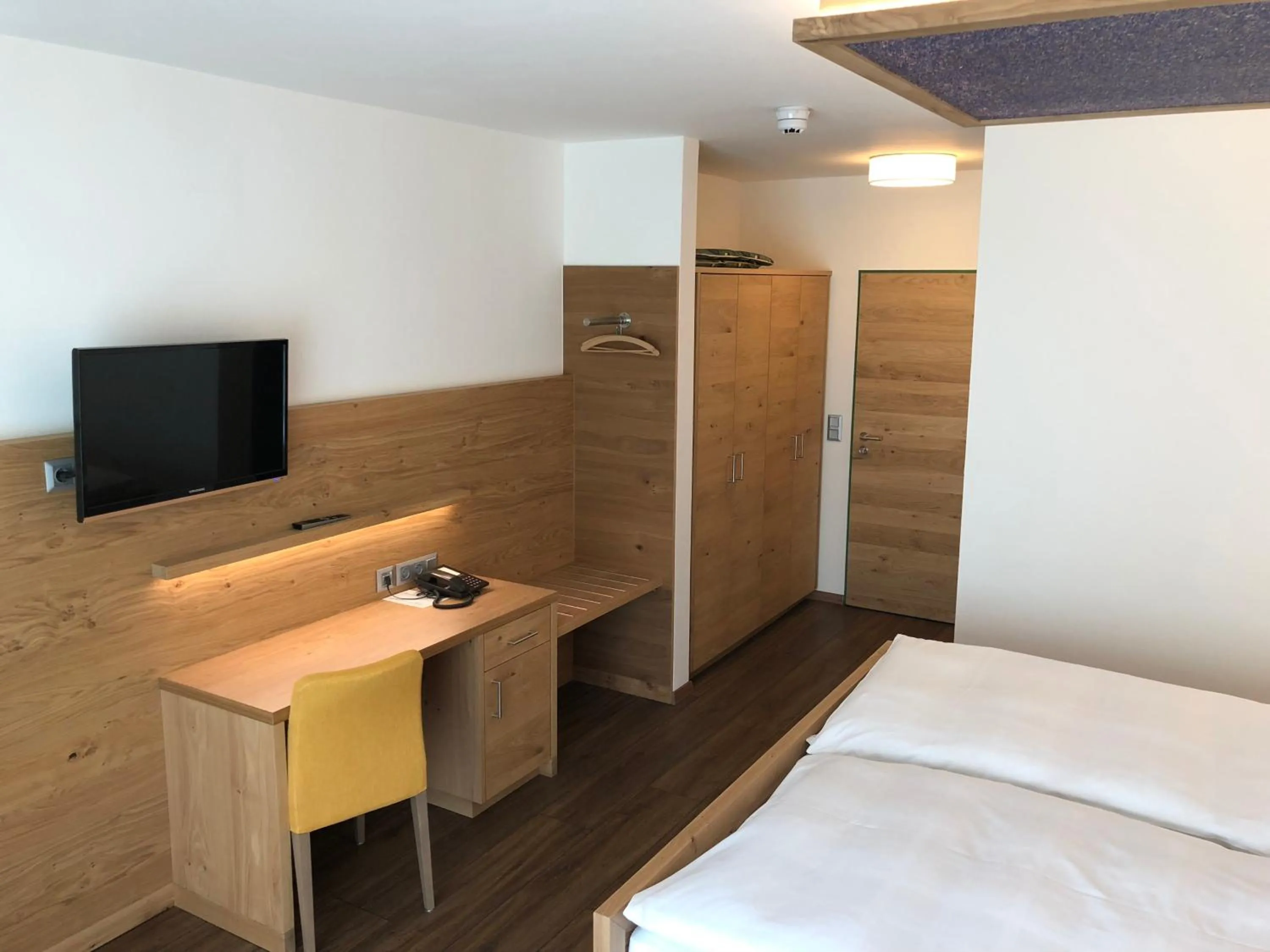 Bed in Urlaubshotel Binder