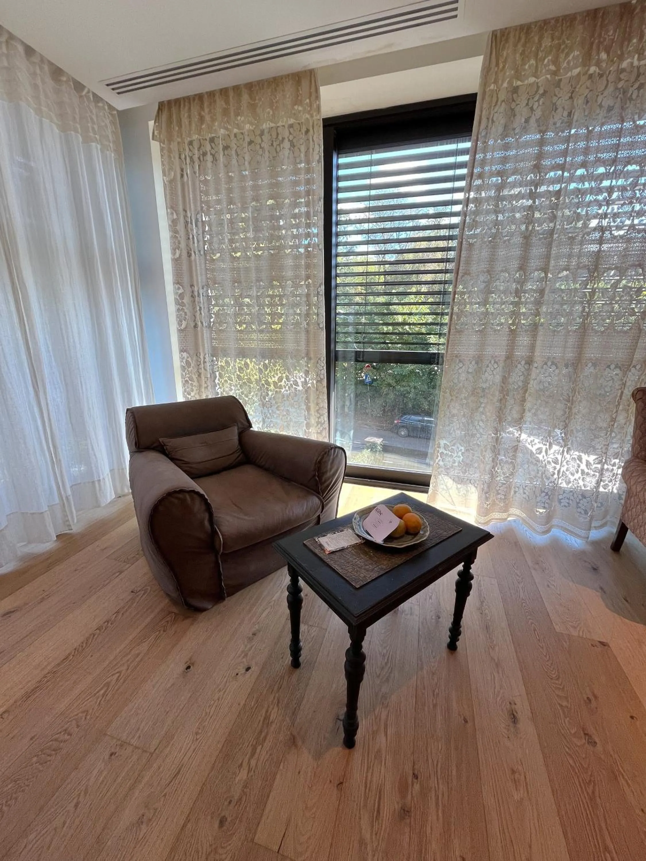 Seating area in The Babe Boutique Hotel