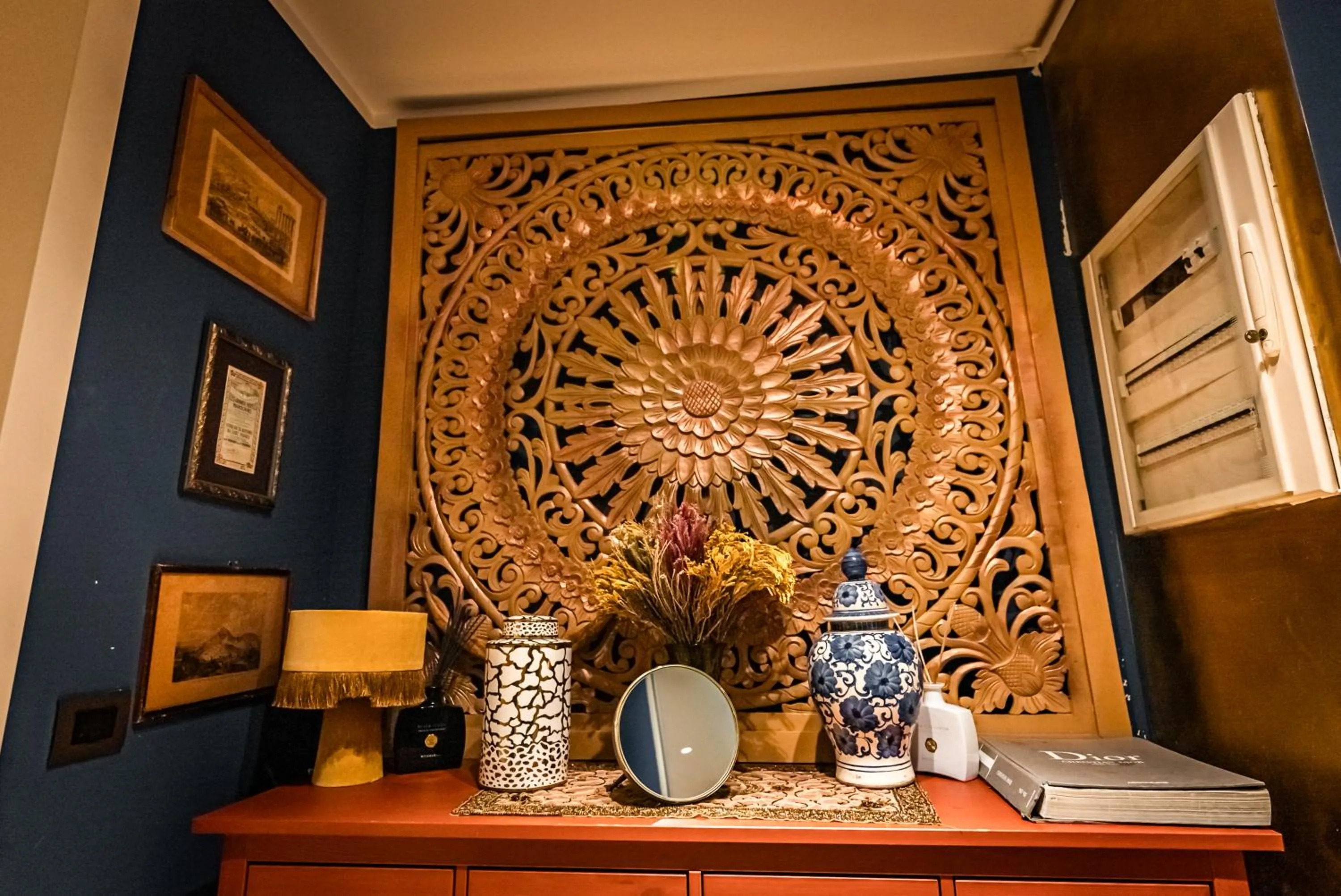 Decorative detail in The Babe Boutique Hotel