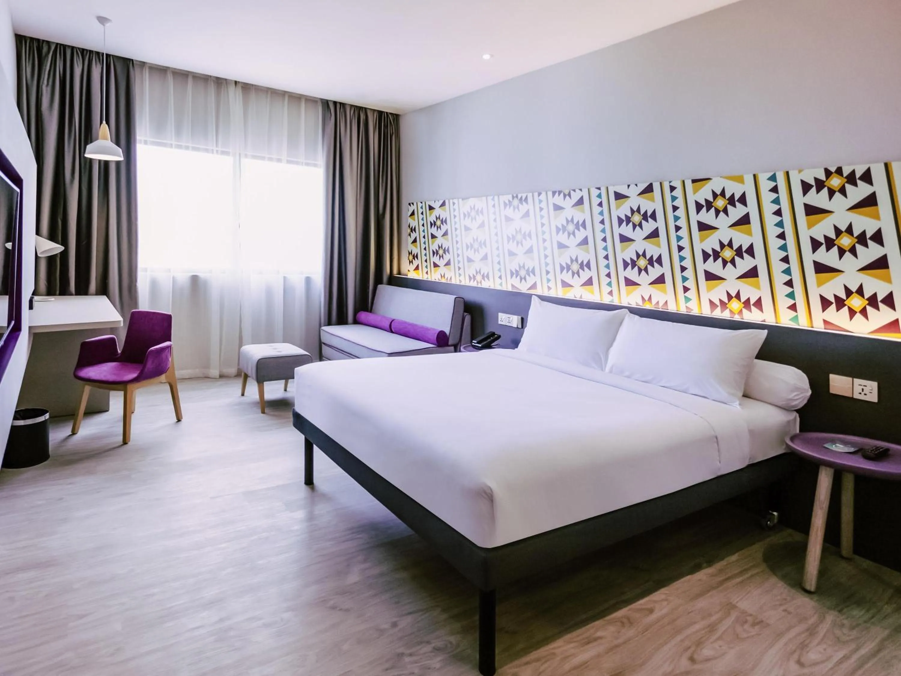 Bedroom, Bed in ibis Styles Kota Bharu